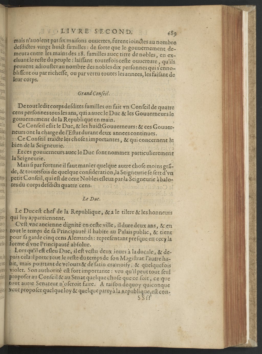 1608 - Nicolas Du Fossé - Trésor politique - BnF Tolbiac