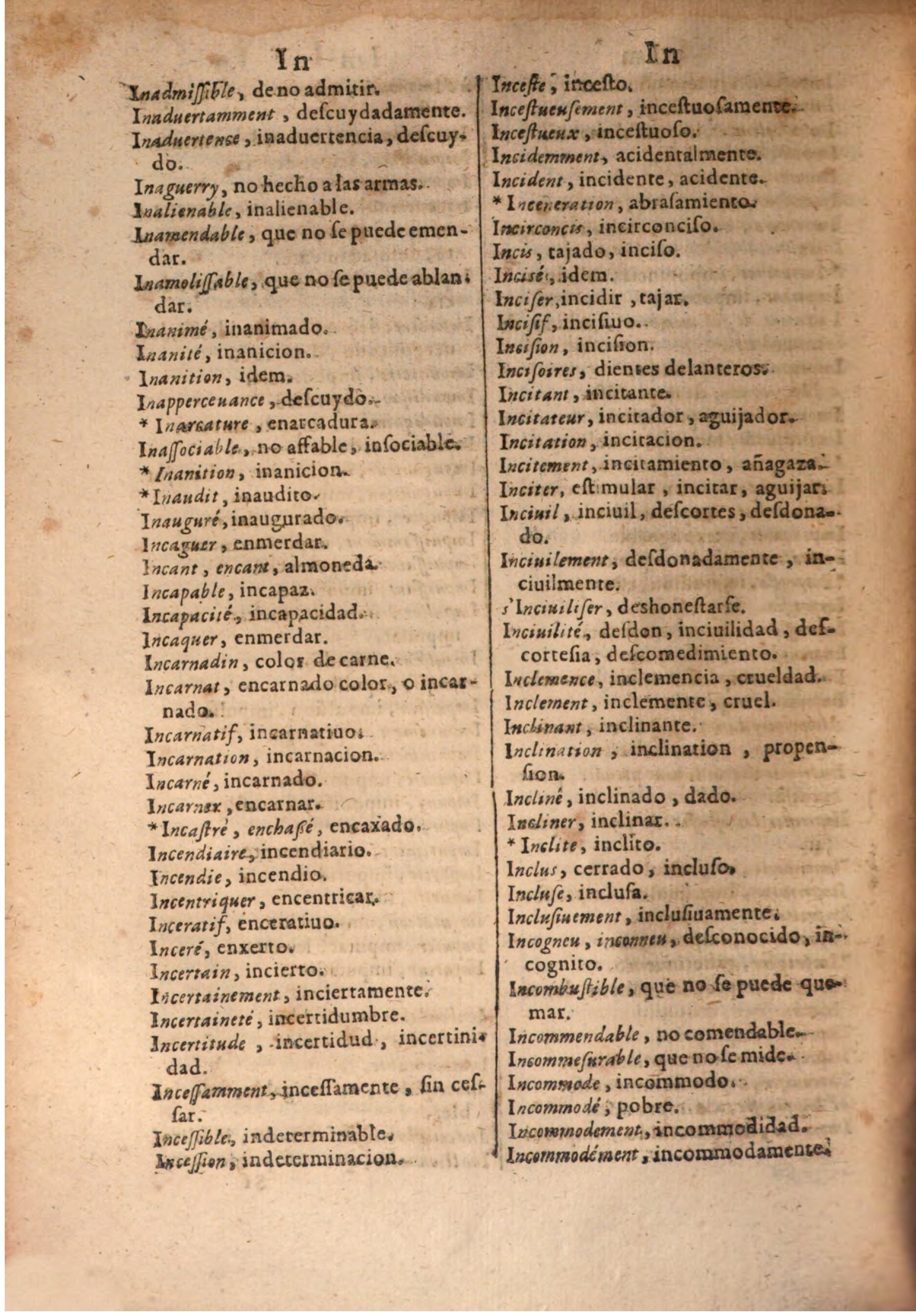 1645 - A. de Sommaville et A. Courbé - Trésor des deux langues espagnole et française (Seconde partie) - BSB Munich