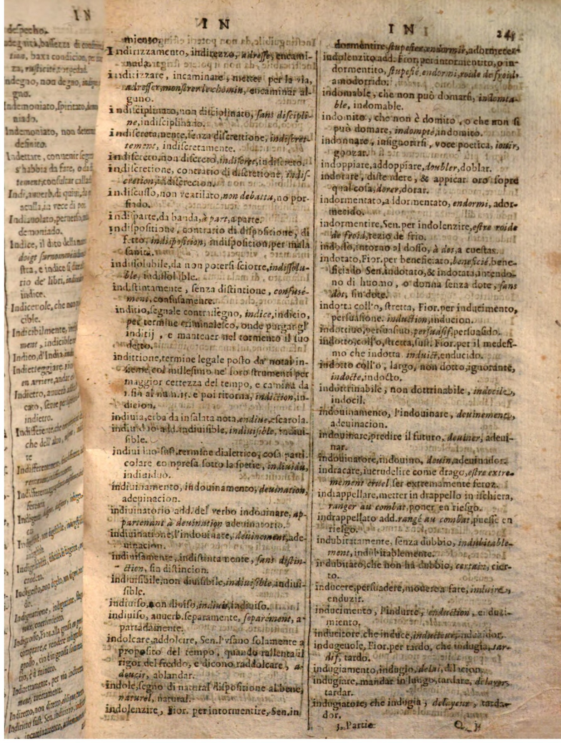 1644 - Jacques Crespin - Trésor des trois langues - Passau 1644 - Jacques Crespin - Trésor des trois langues - Passau