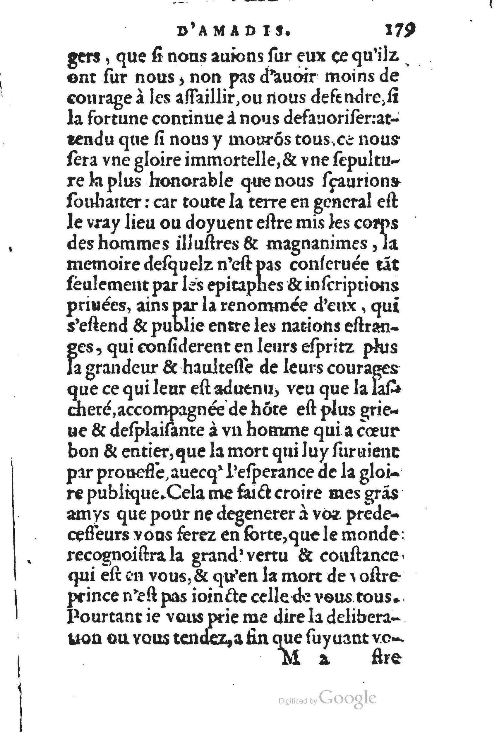 1560 - Jean d’Ogerolles et Gabriel Cotier Lyon - Trésor des Amadis - BSB Munich