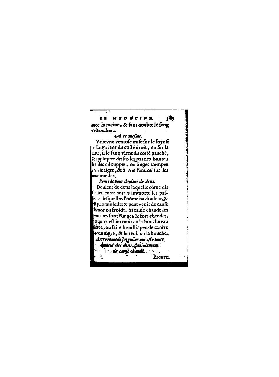 1578 - Benoît Rigaud - Trésor de médecine tant théorique que pratique - BnF