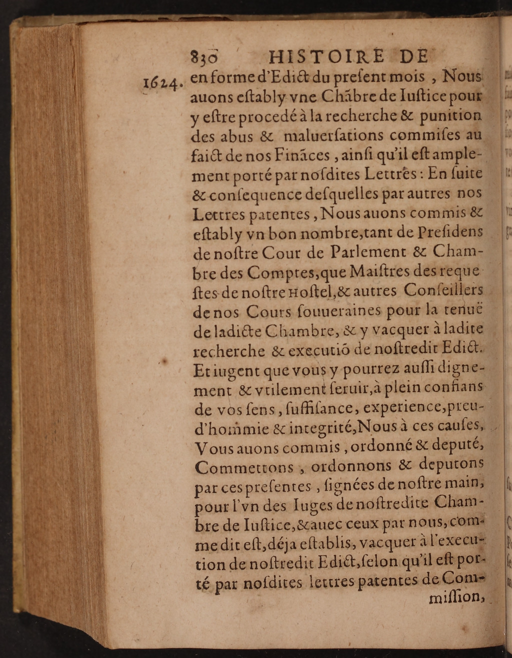 1626 - Joseph Bouillerot - Trésor de l’histoire générale de notre temps - BnF Arsenal