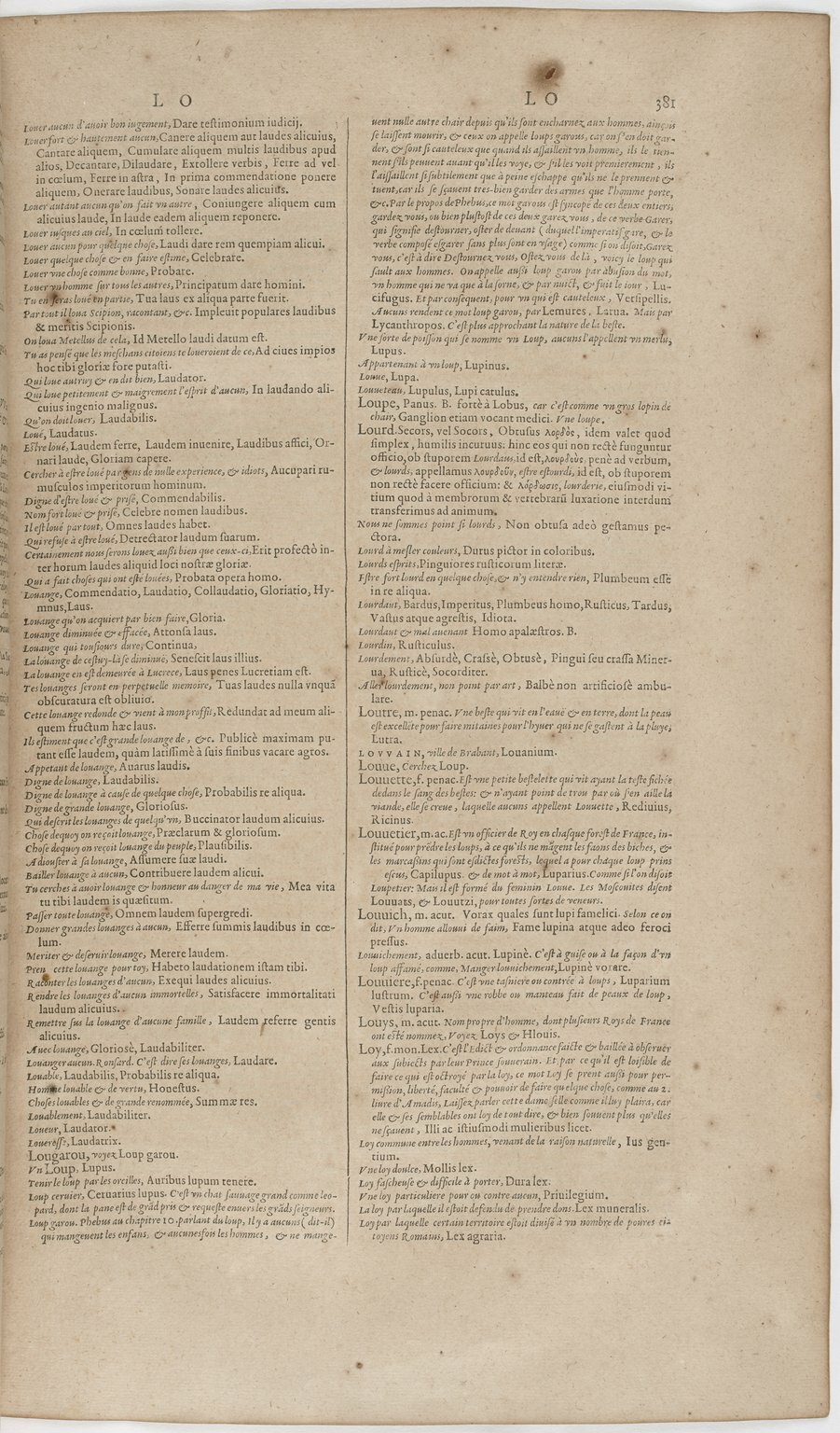 1606 - David Douceur - Trésor de la langue française - BnF