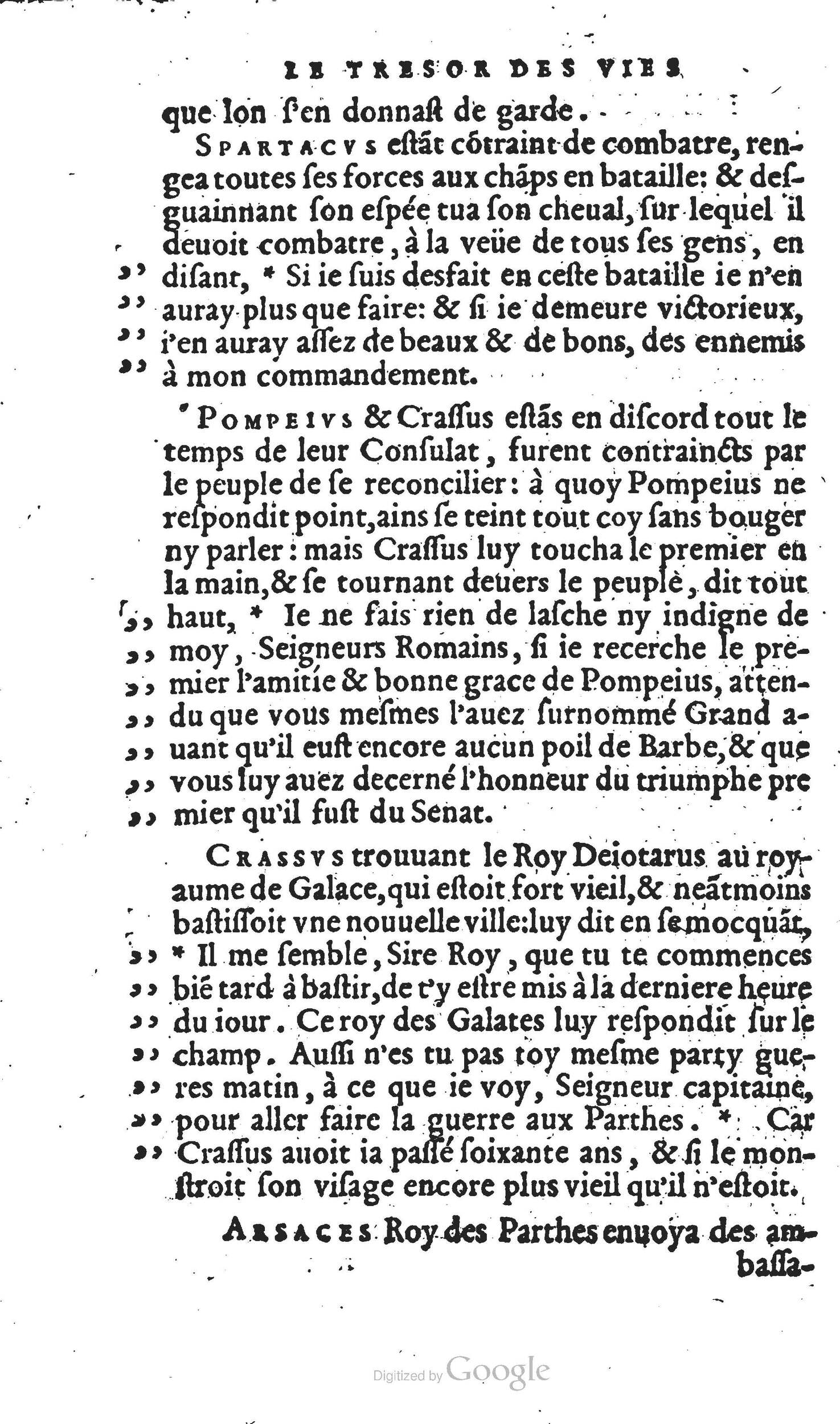 1567 - Willem Silvius - Trésor des vies de Plutarque - Anvers Musée Plantin-Moretus