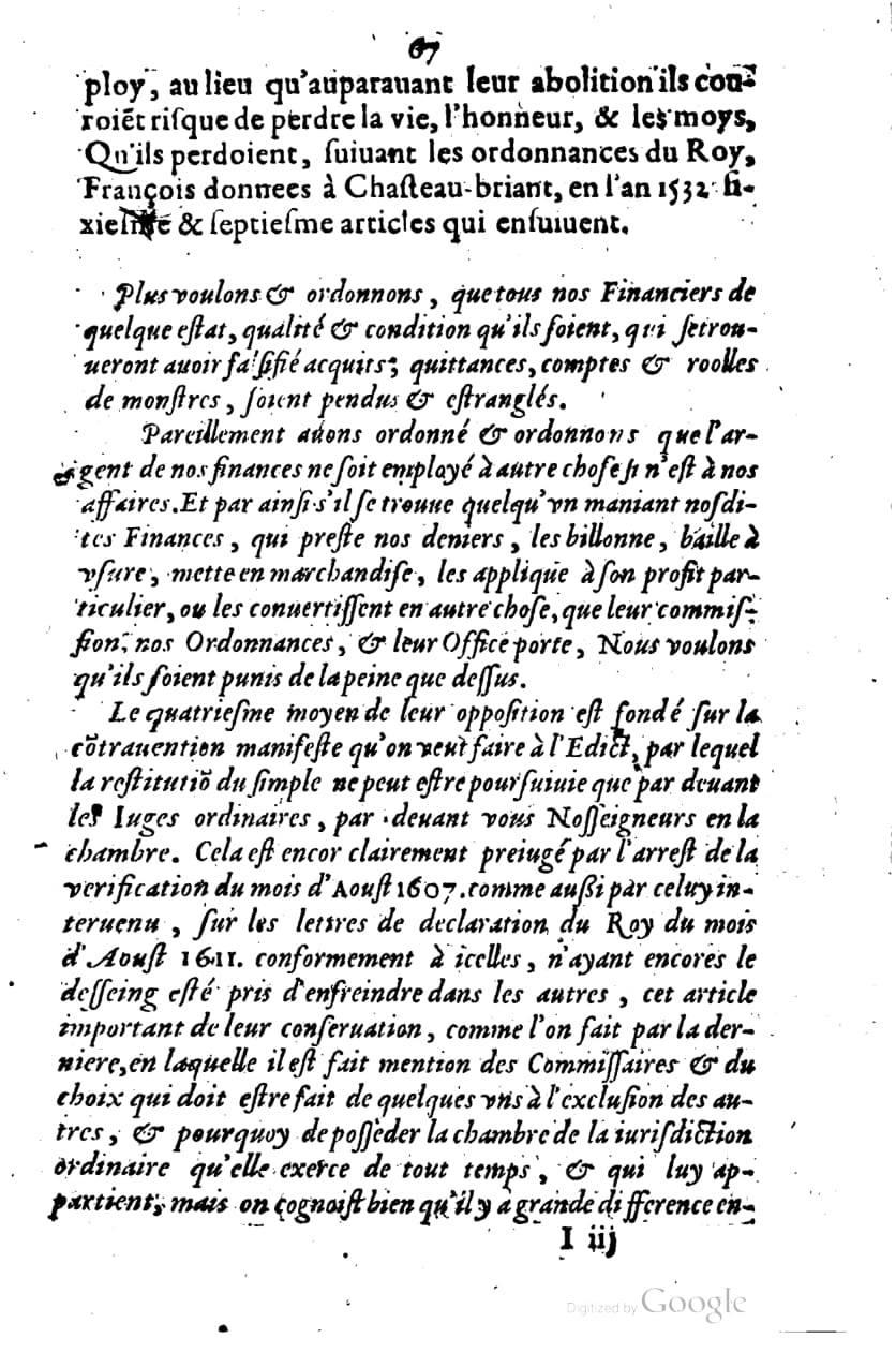 1615 - s.n. 1 - Trésor des trésors de France - BM Lyon