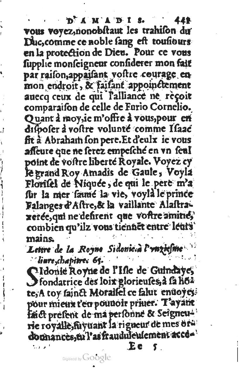 1567 - Jean Pygot - Trésor des Amadis - BM Lyon 1567 - Jean Pygot - Trésor des Amadis - BM Lyon