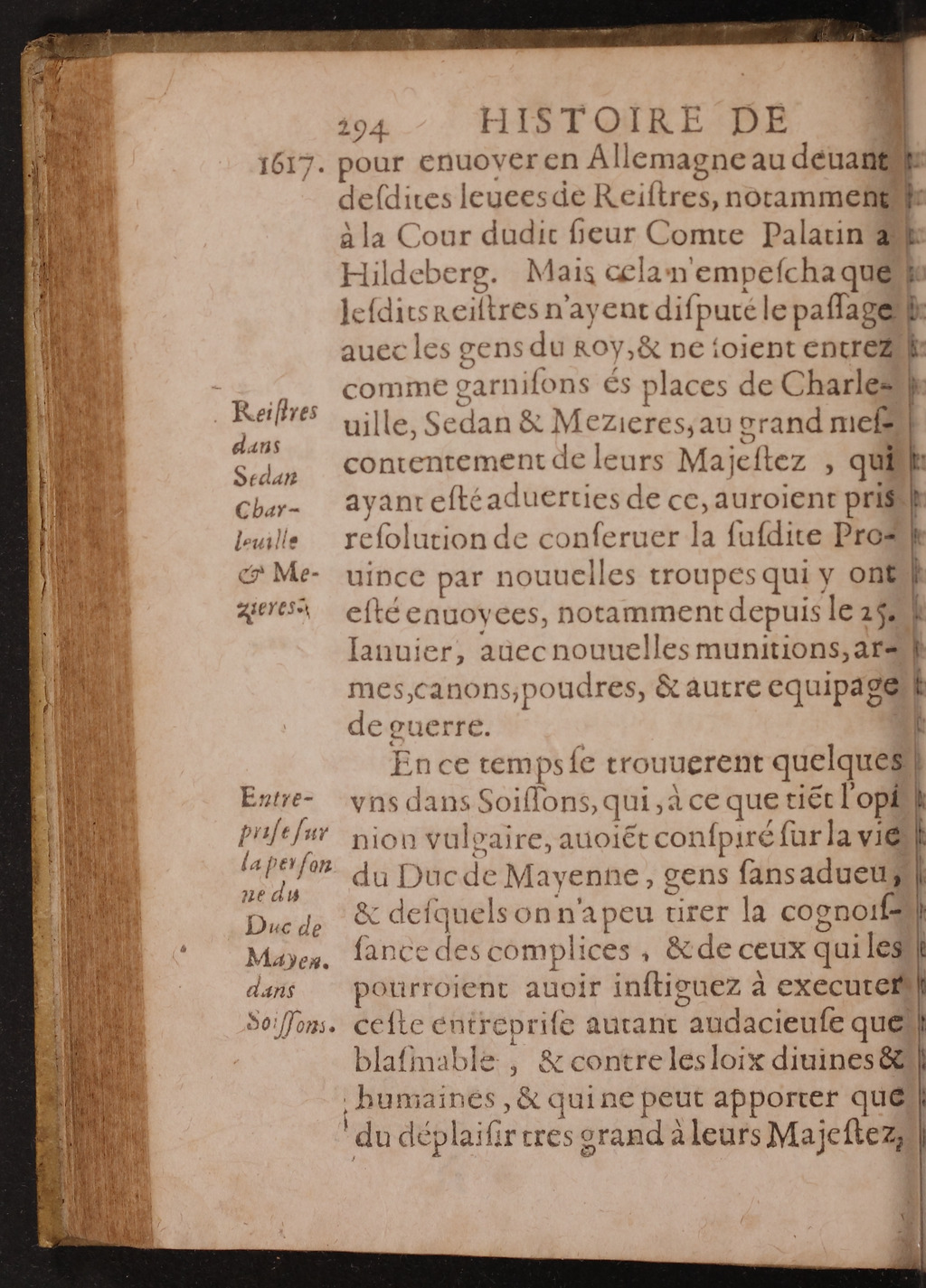 1626 - Joseph Bouillerot - Trésor de l’histoire générale de notre temps - BnF Arsenal