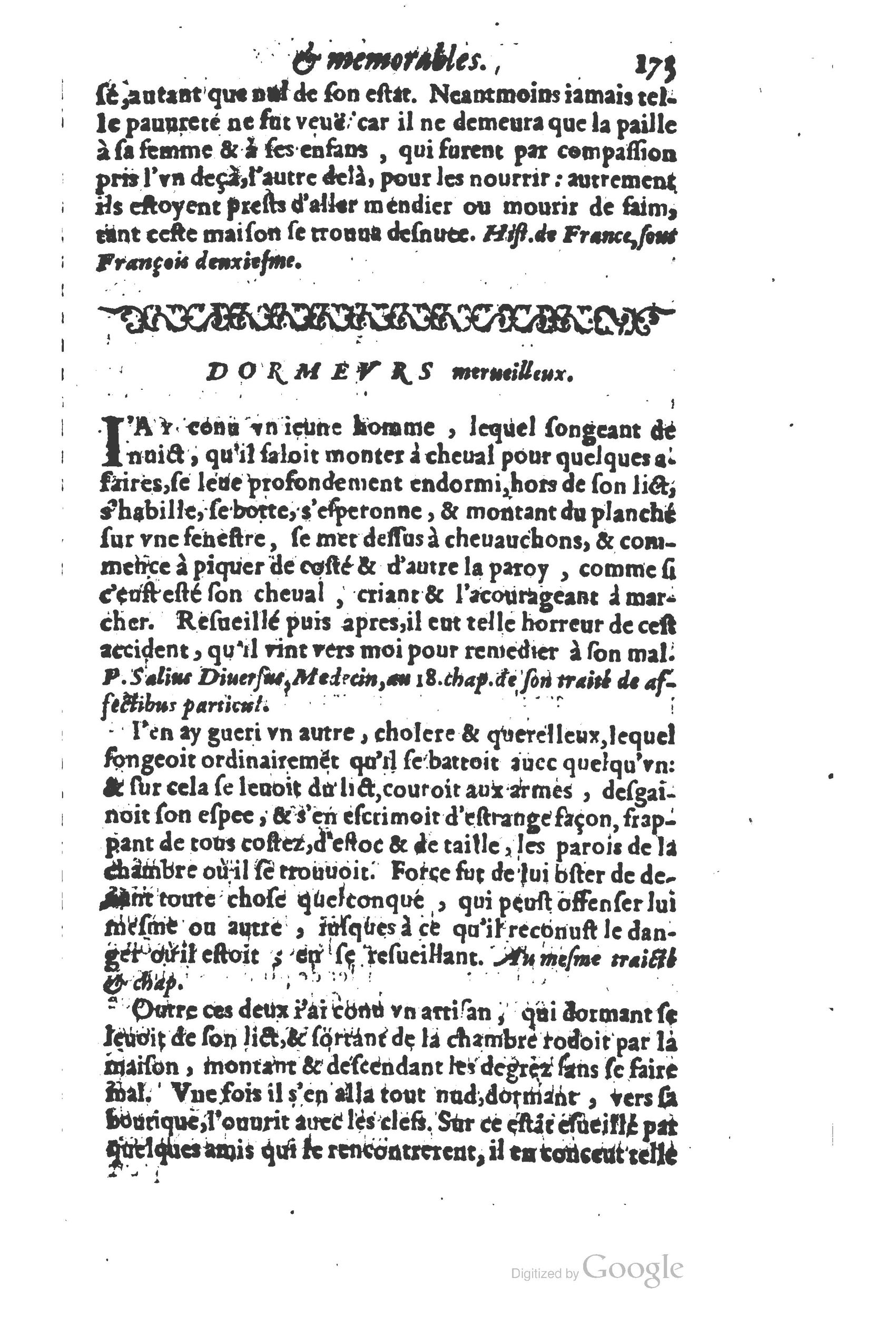 1610 - Paul Marceau - Trésor d’histoires admirables et mémorables - Princeton