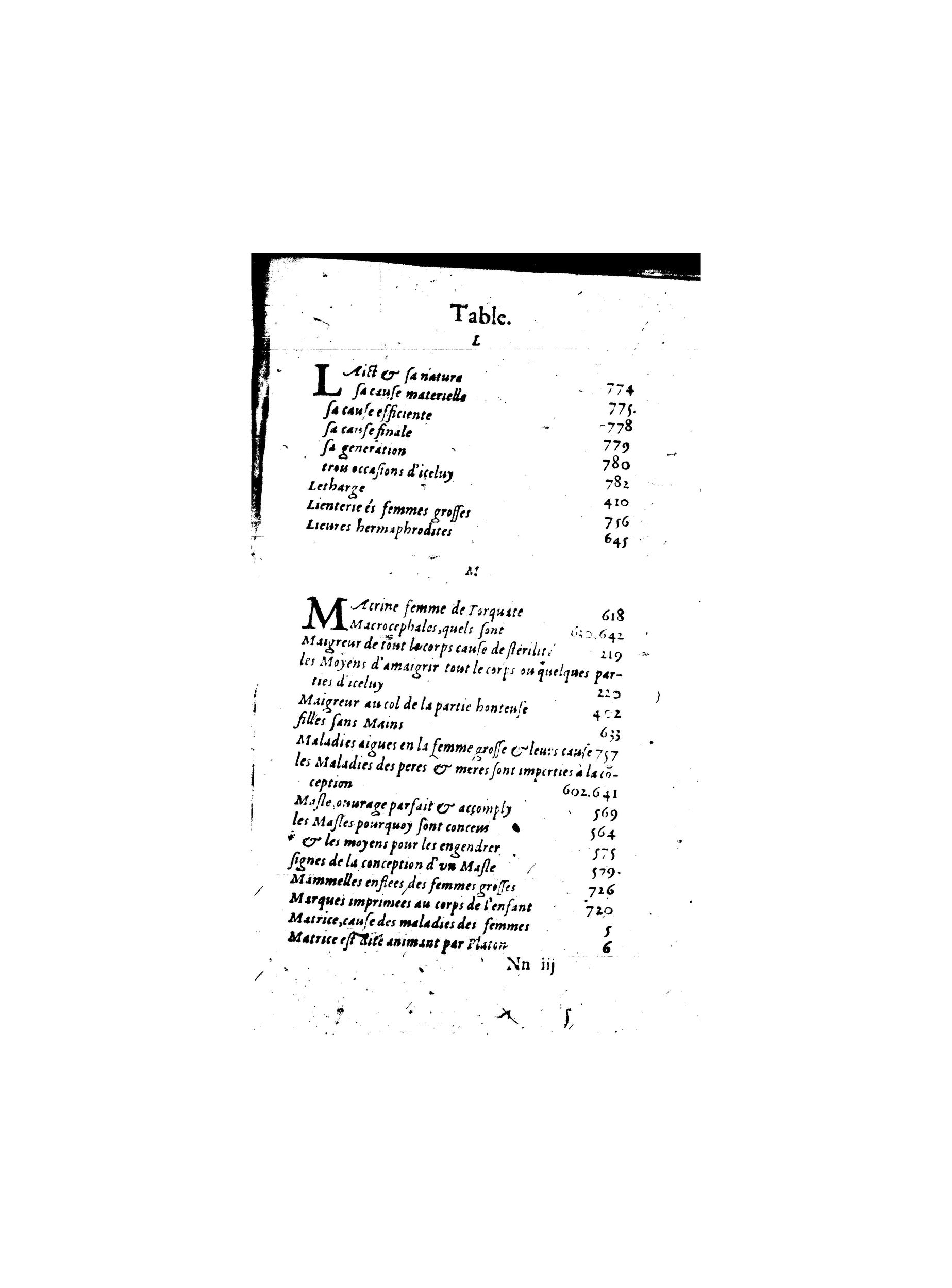 1587 - Jacques du Puis - Trésor des remèdes secrets pour les maladies des femmes - BnF