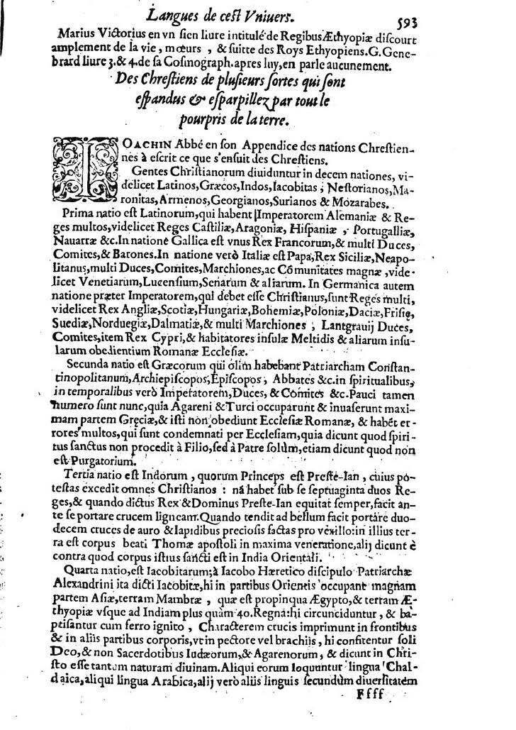 1613 - Matthieu Berjon - Trésor de l’histoire des langues de cet univers - BM Lyon