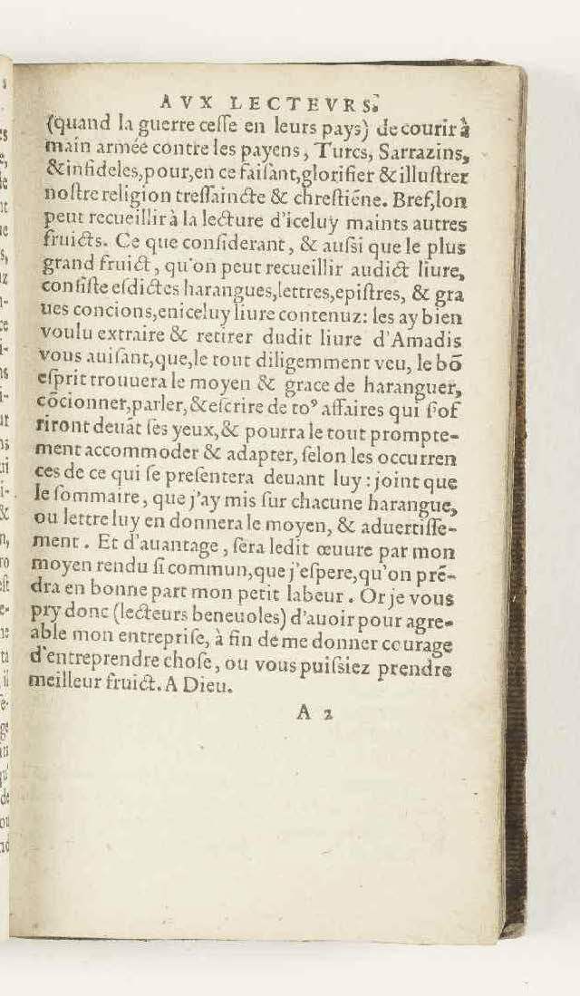 1563 - Jean van Waesberghe - Trésor des Amadis - Anvers Musée Plantin-Moretus