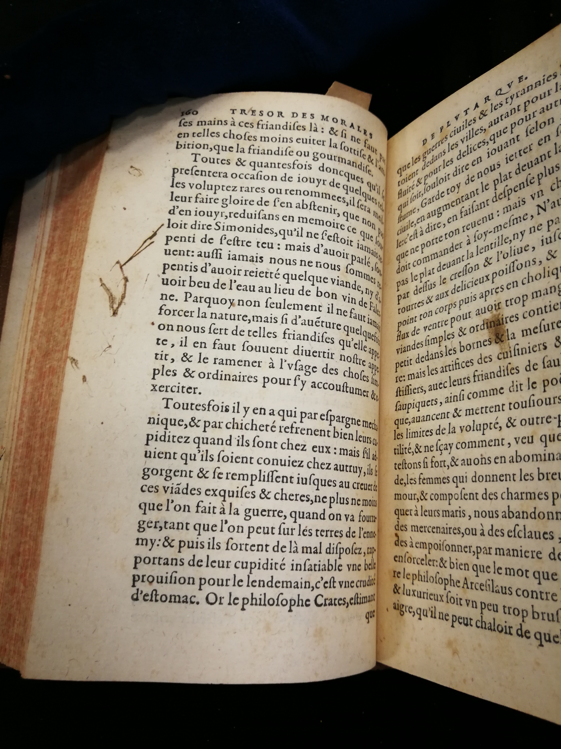 1577 - Jean Poupy - Trésor des morales de Plutarque - Les Méjanes, Aix-en-Provence