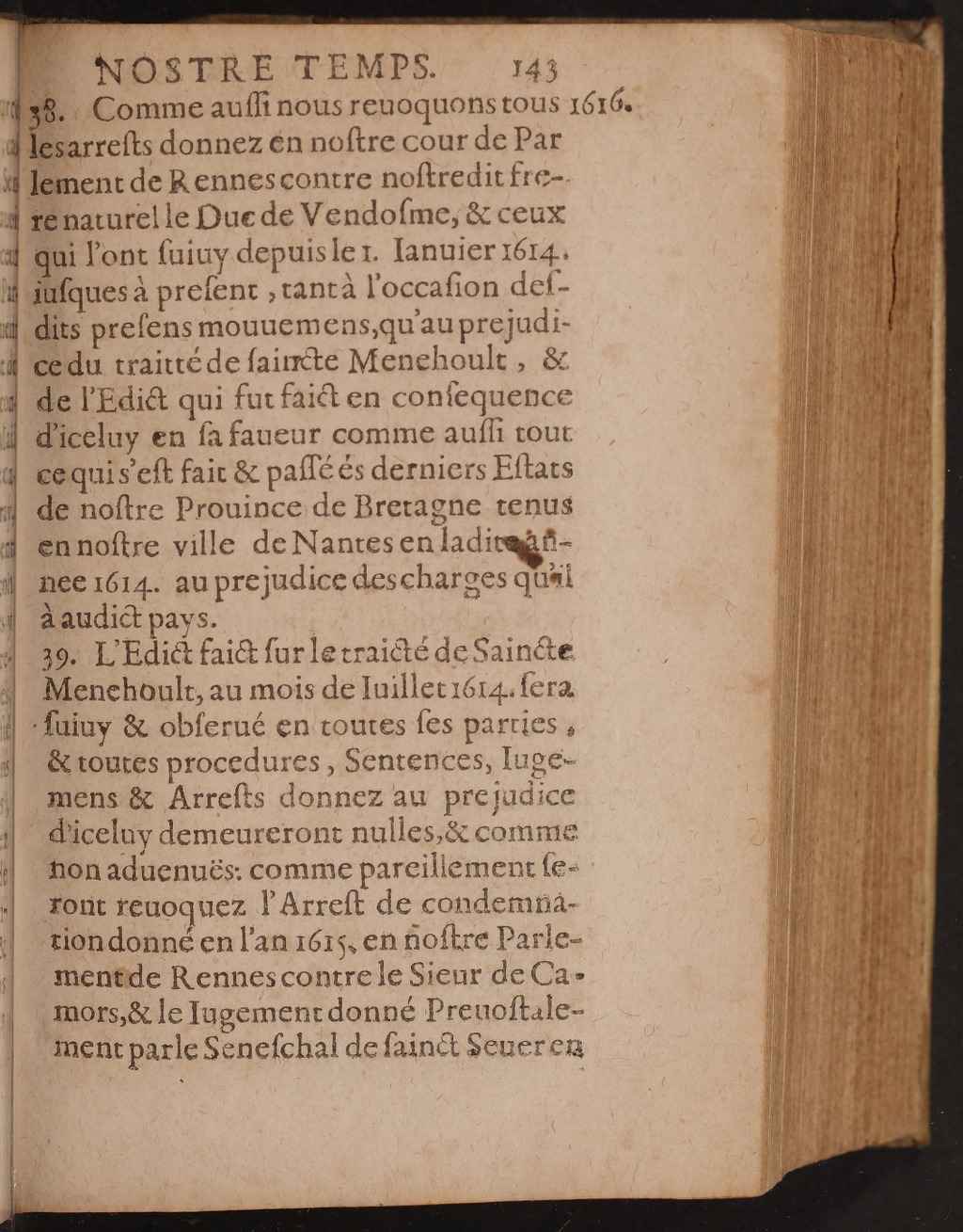 1626 - Joseph Bouillerot - Trésor de l’histoire générale de notre temps - BnF Arsenal