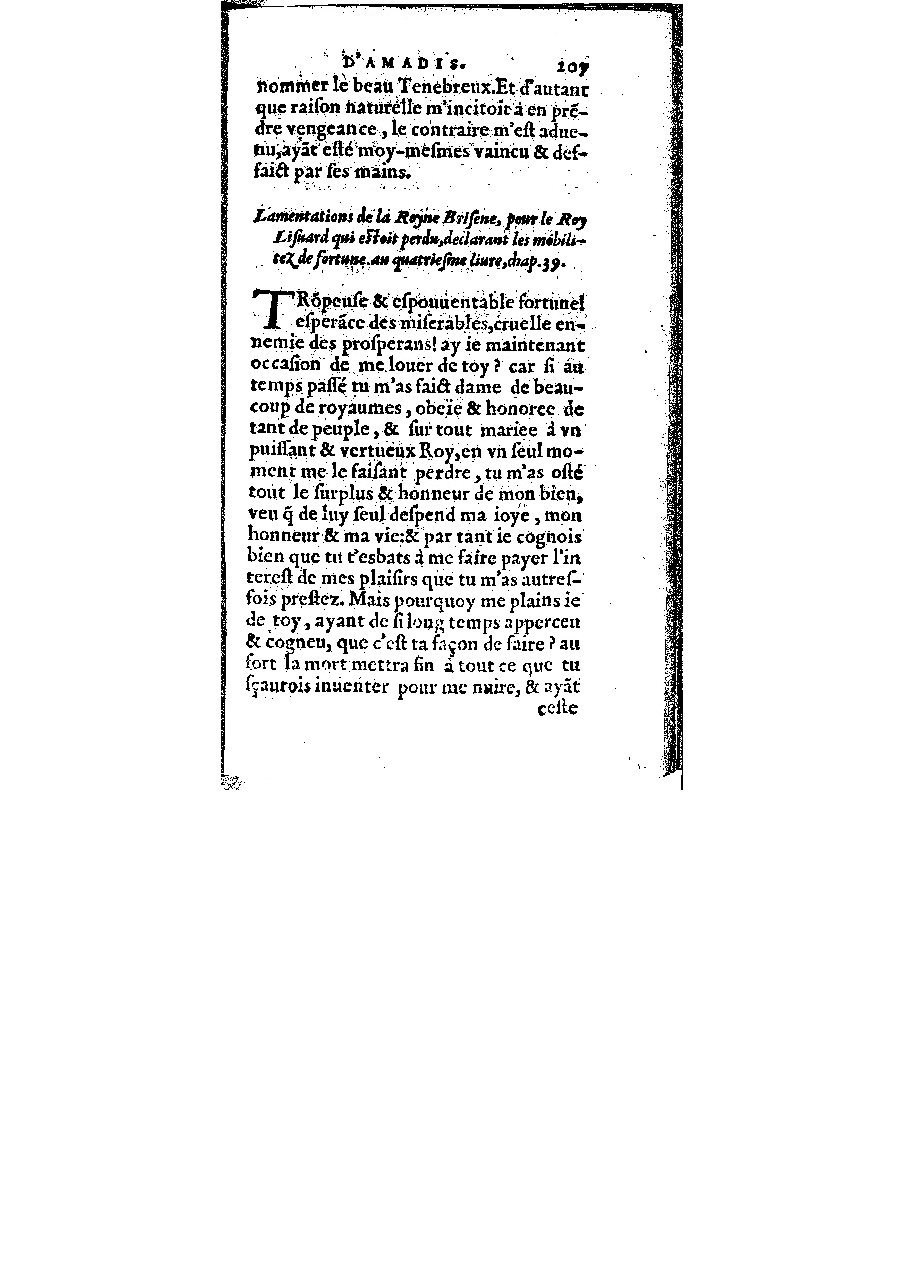 1572 - Veuve Gabriel Cotier - Trésor des Amadis - BM Lyon
