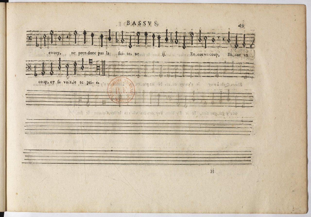 1594 - Paul Marceau - Trésor de musique d&#039;Orlande de Lassus, Superius, Bassus, Tenor, Quinta pars - BnF