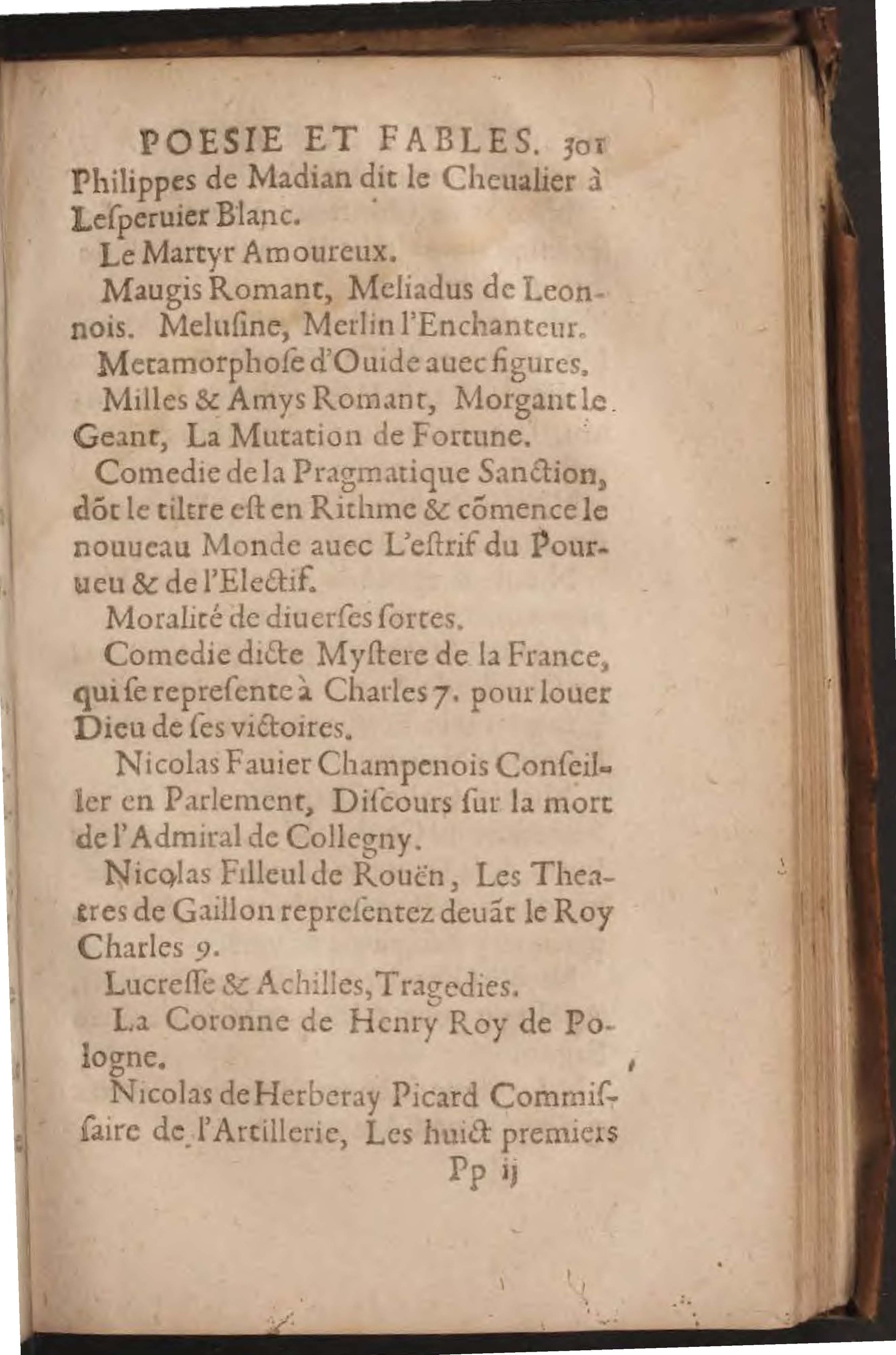 1602 - François Jacquin - Trésor des bons esprits français - BnF Arsenal