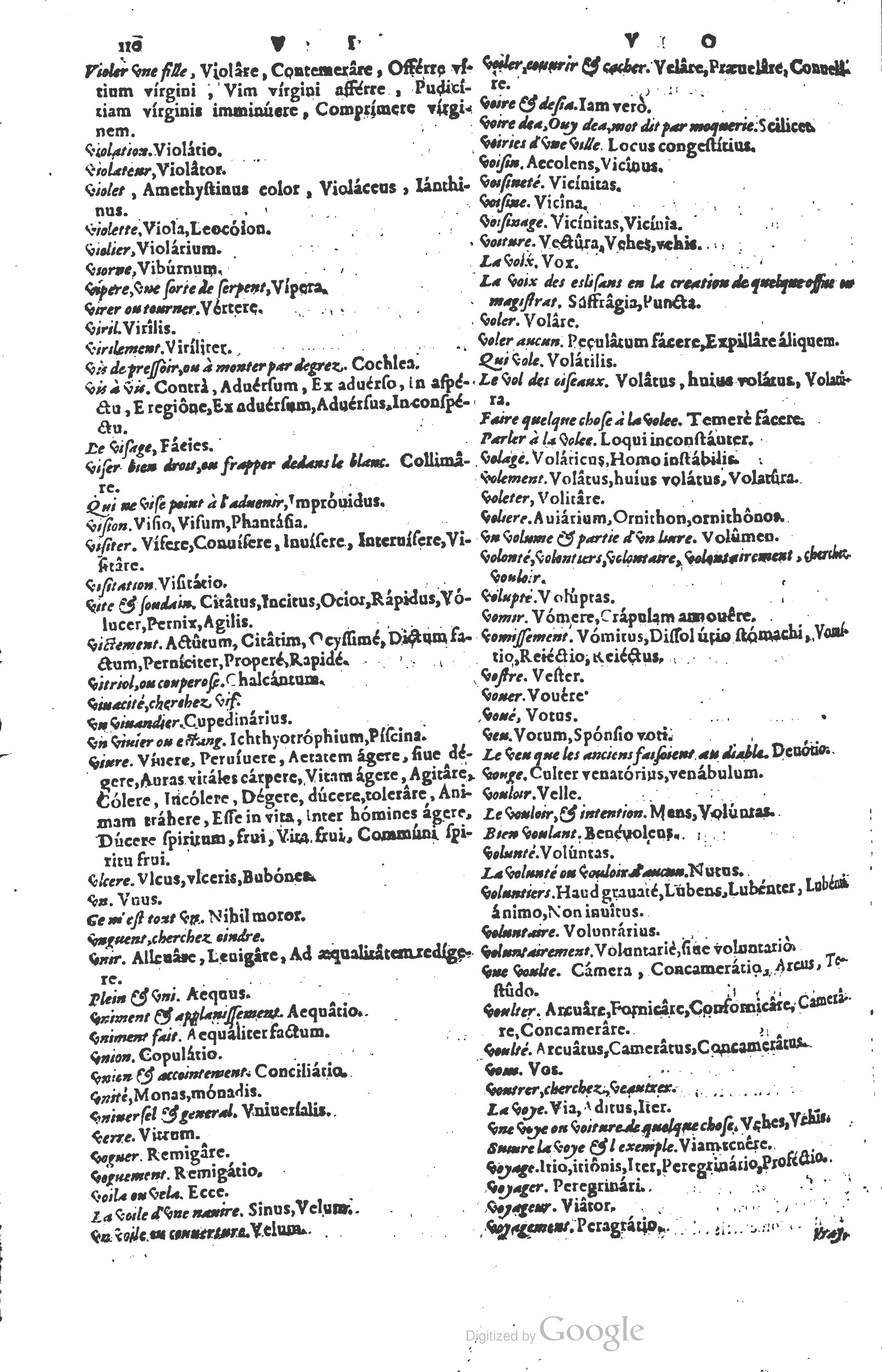 1578 - Louis Cloquemin - Trésor des mots et traits français - BSB Munich