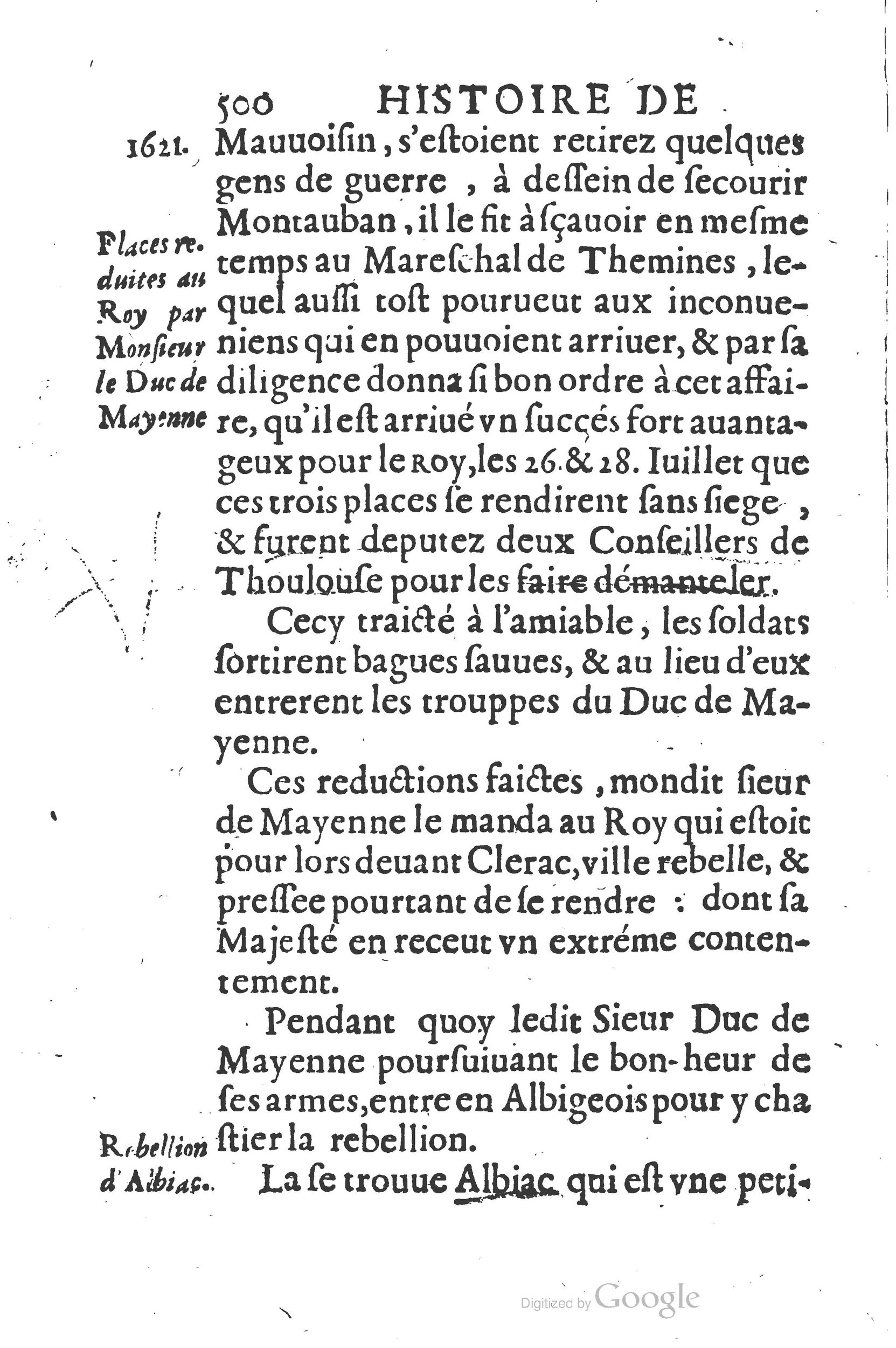 1626 - Joseph Bouillerot - Trésor de l’histoire générale de notre temps - BSB Munich