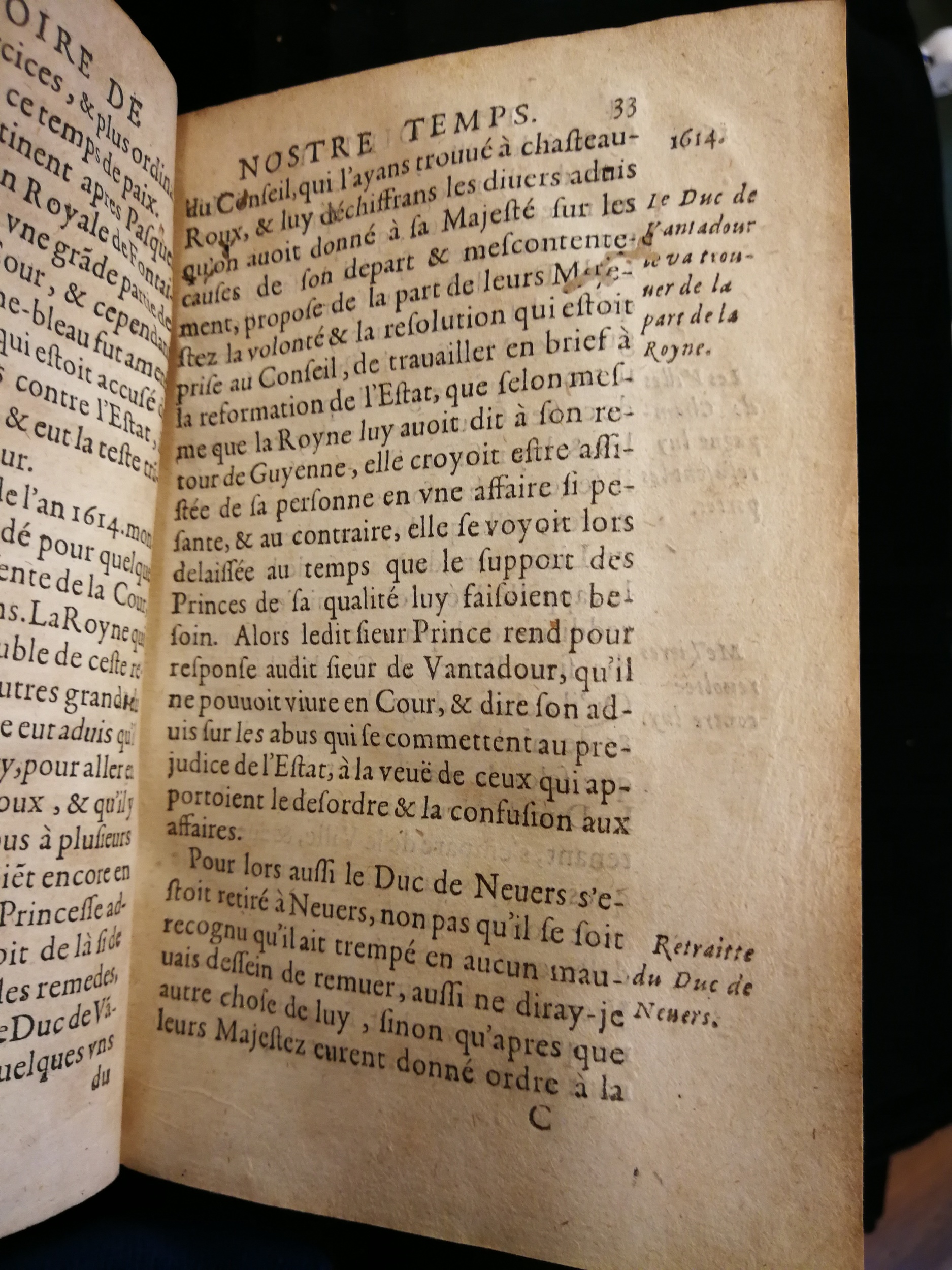 1626 - Joseph Bouillerot - Trésor de l’histoire générale de notre temps - Les Méjanes, Aix-en-Provence