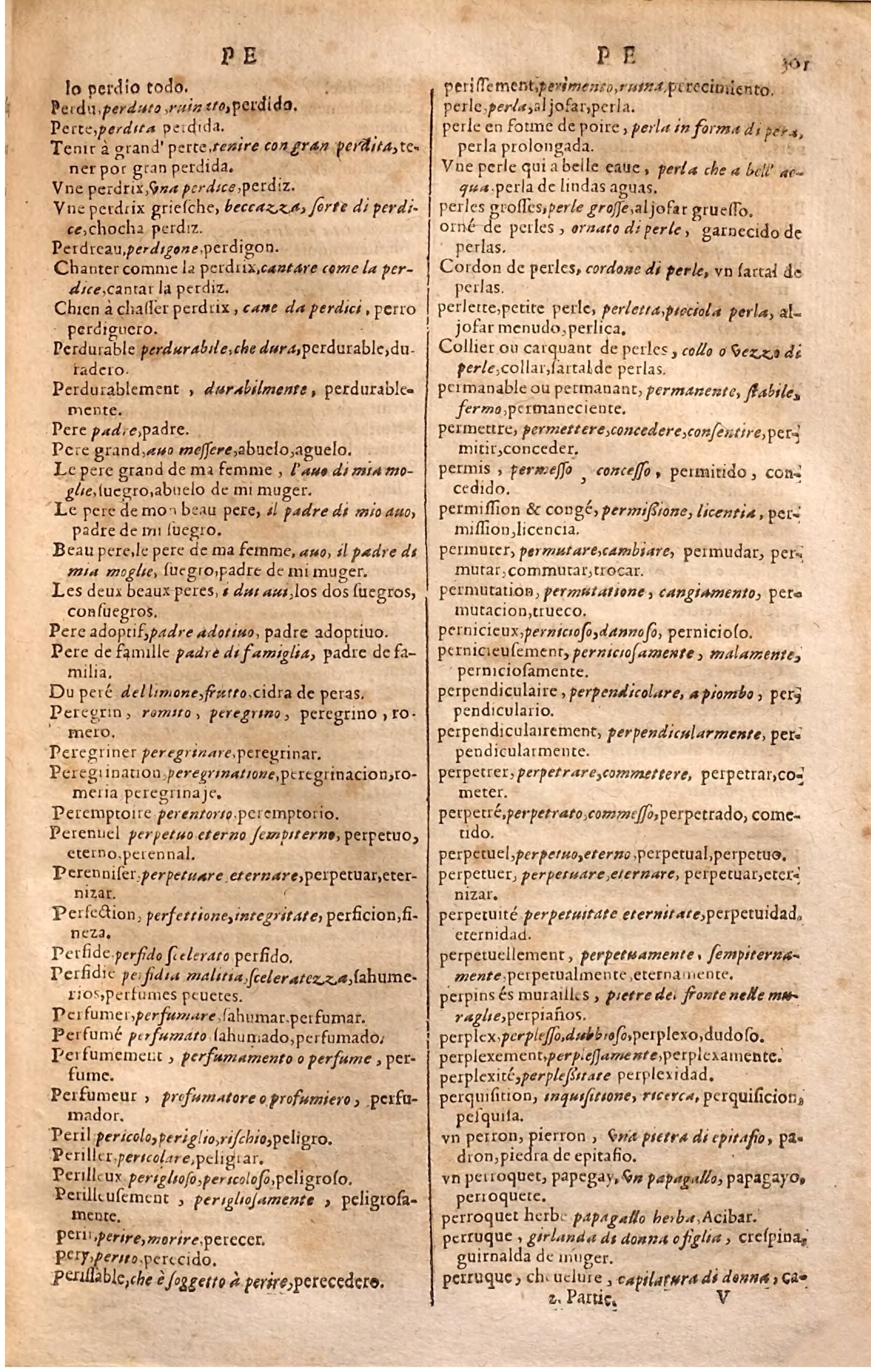 1627 - Jacques Crespin - Trésor des trois langues (Seconde partie) - Regensburg