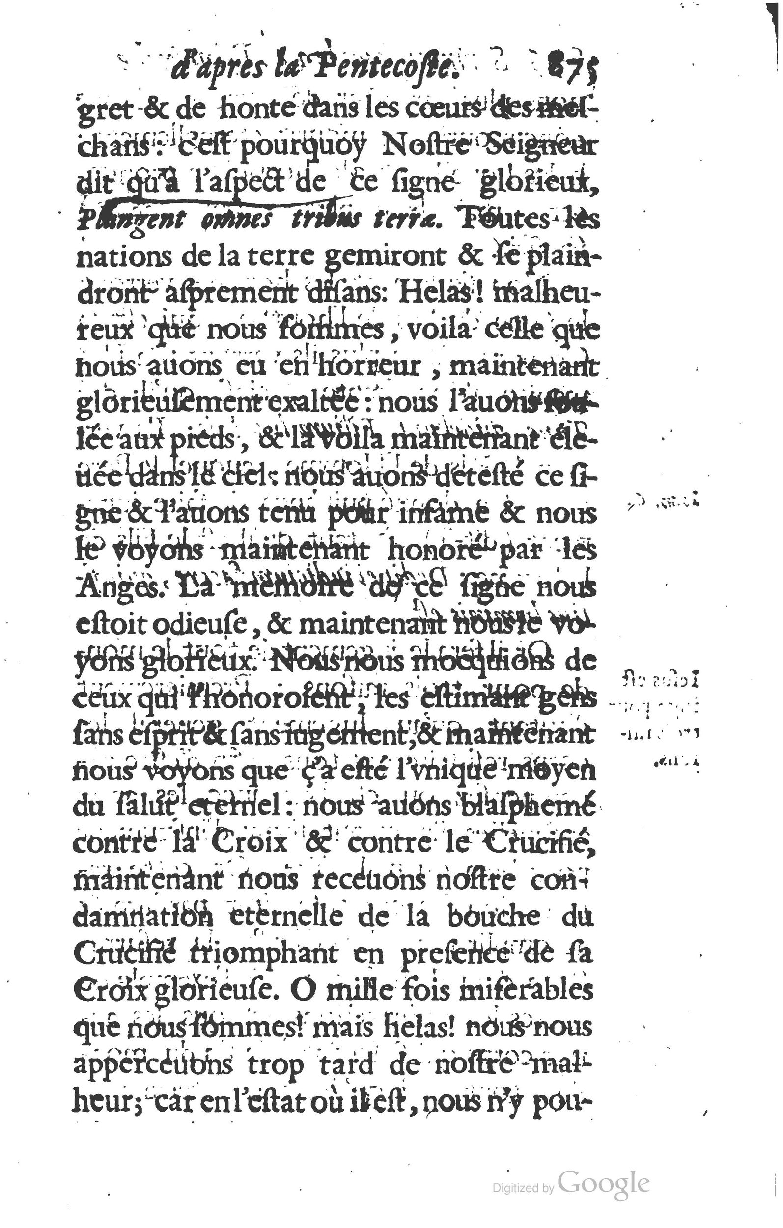 1629 - Manassés de Préaulx - Sermons ou Trésors de la piété chrétienne - BM Lyon