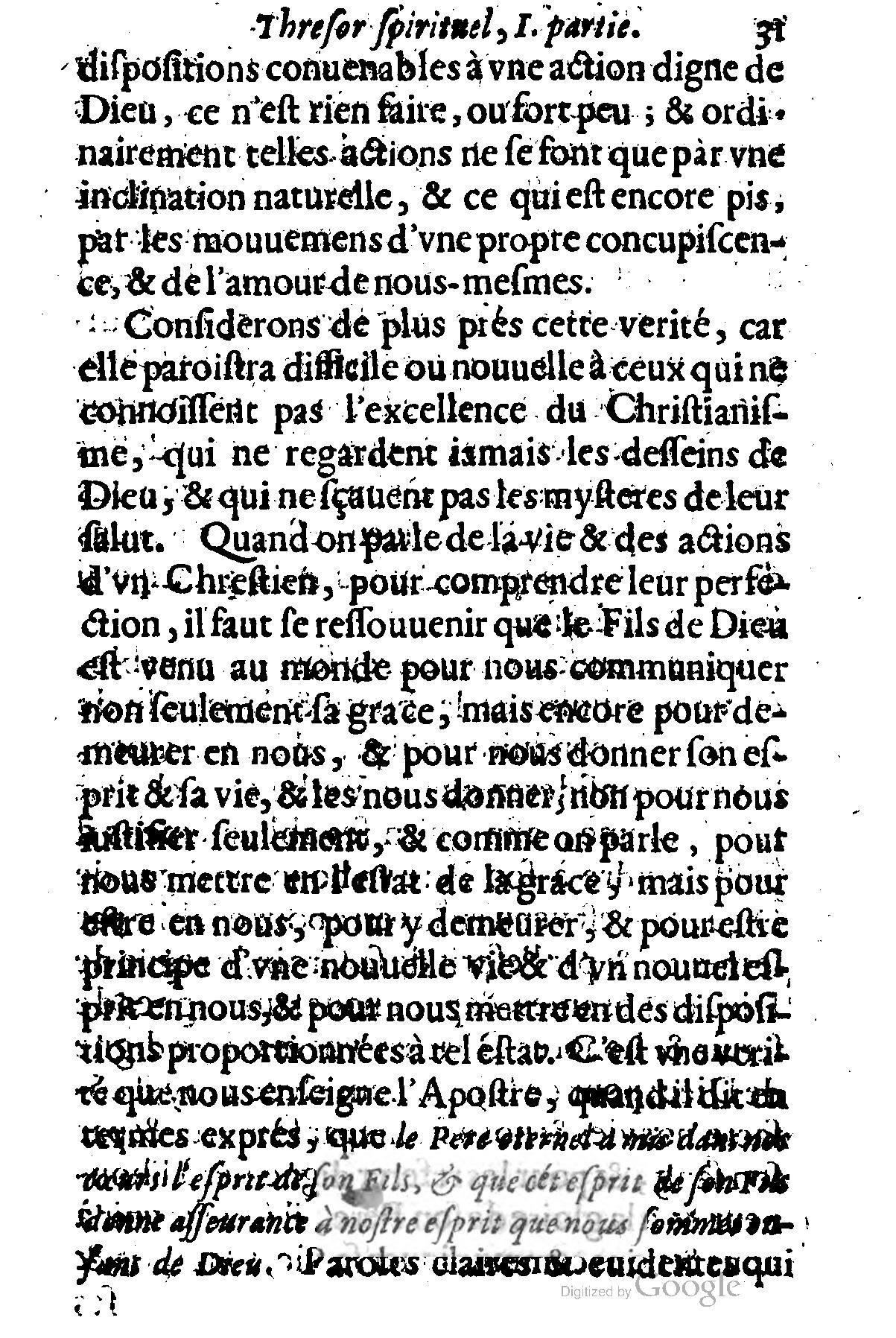 1635 - Sébastien Huré - Trésor spirituel contenant les obligations - BM Lyon