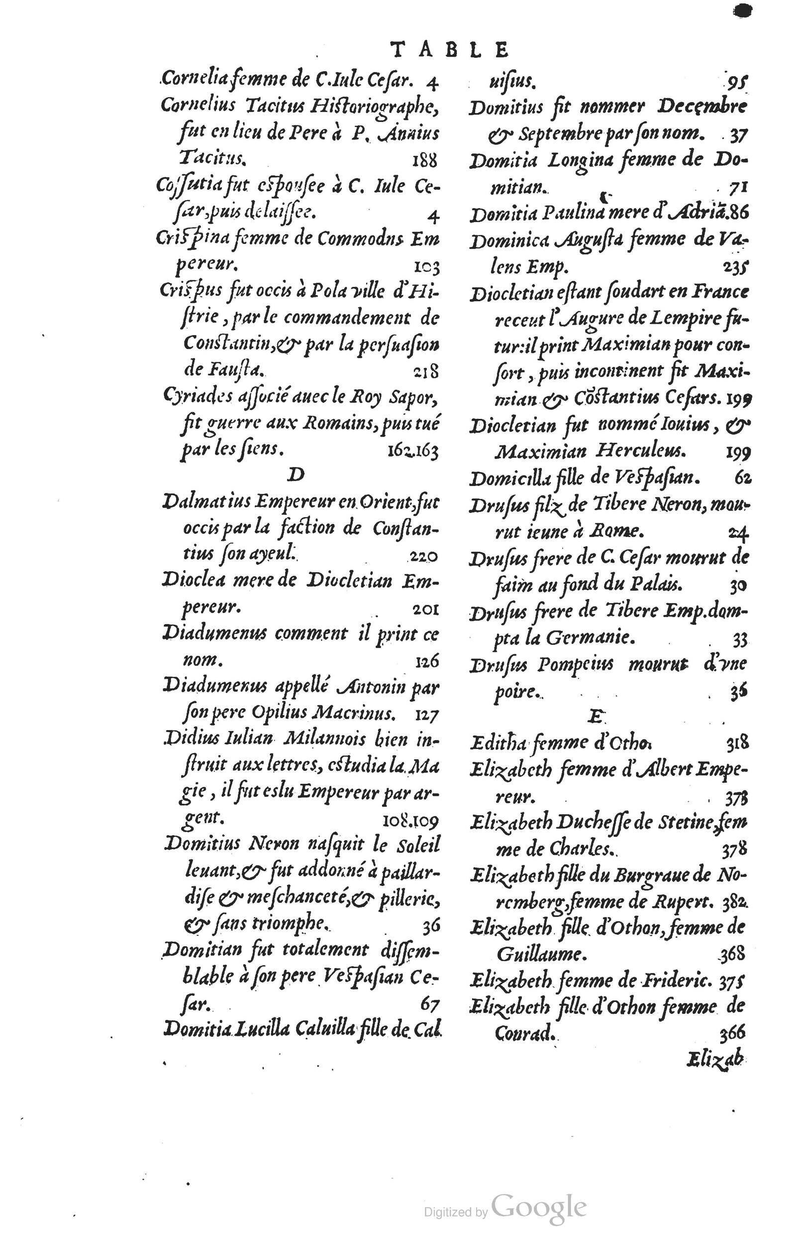 1553 - Jacopo Strada et Thomas Guérin - Épitome du Trésor des antiquités - Prague 1553 - Jacopo Strada et Thomas Guérin - Épitome du Trésor des antiquités - Prague