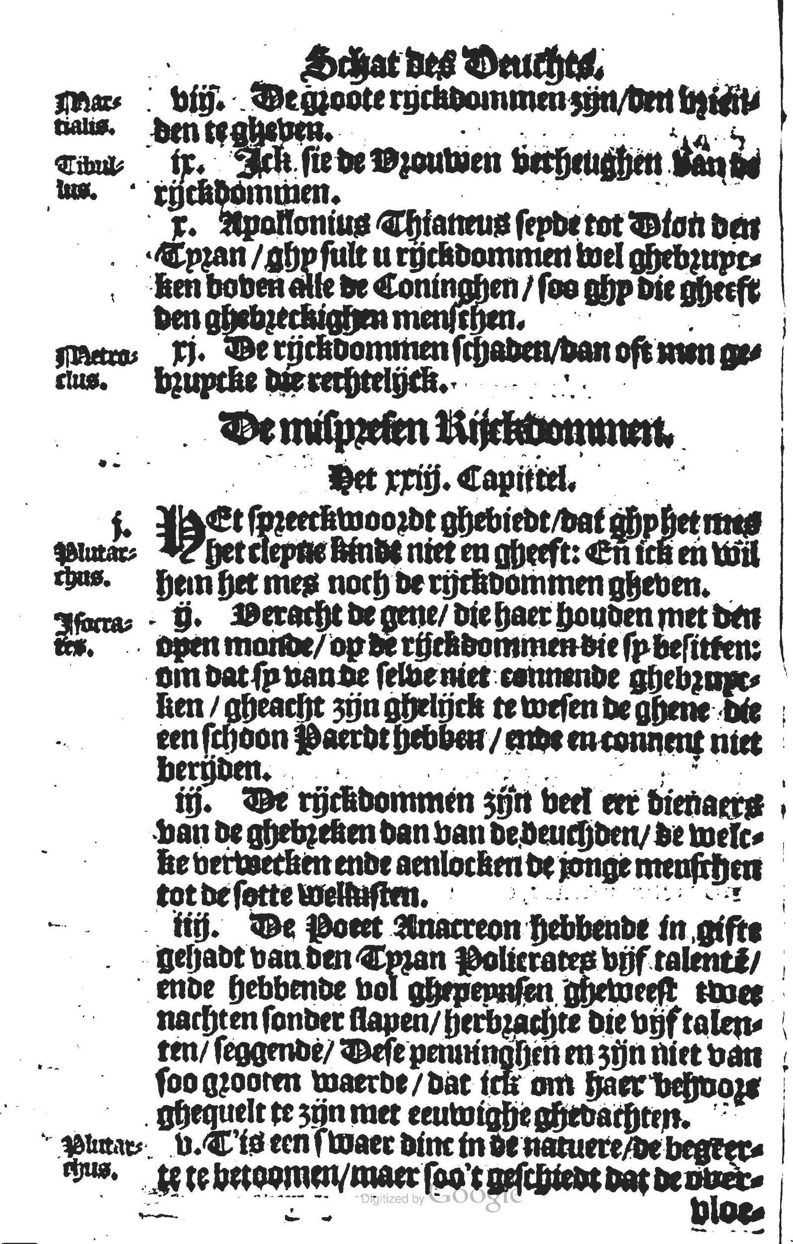 1594 - Cornelis Claesz - Trésor de vertu - BU Leiden