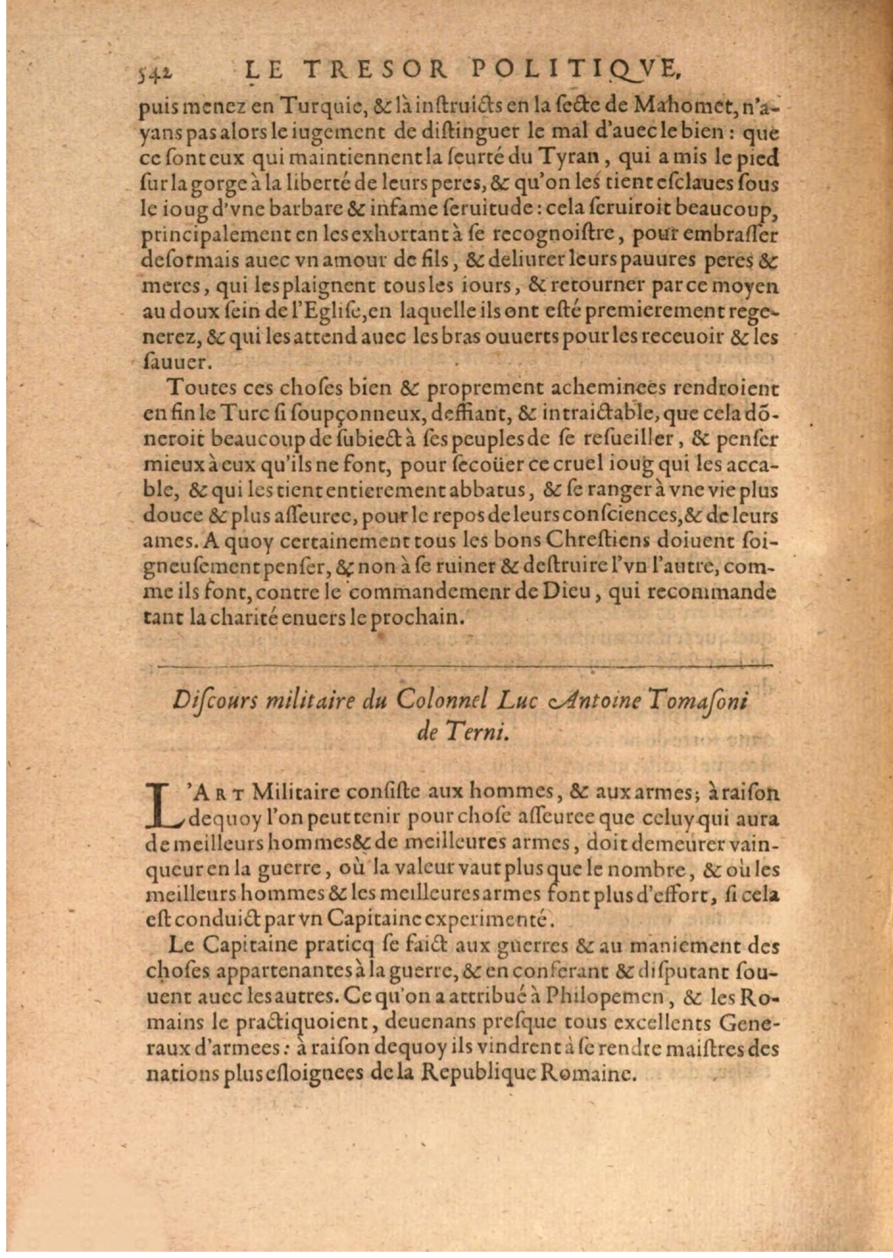 1608 - Nicolas Du Fossé - Trésor politique - BSB Munich
