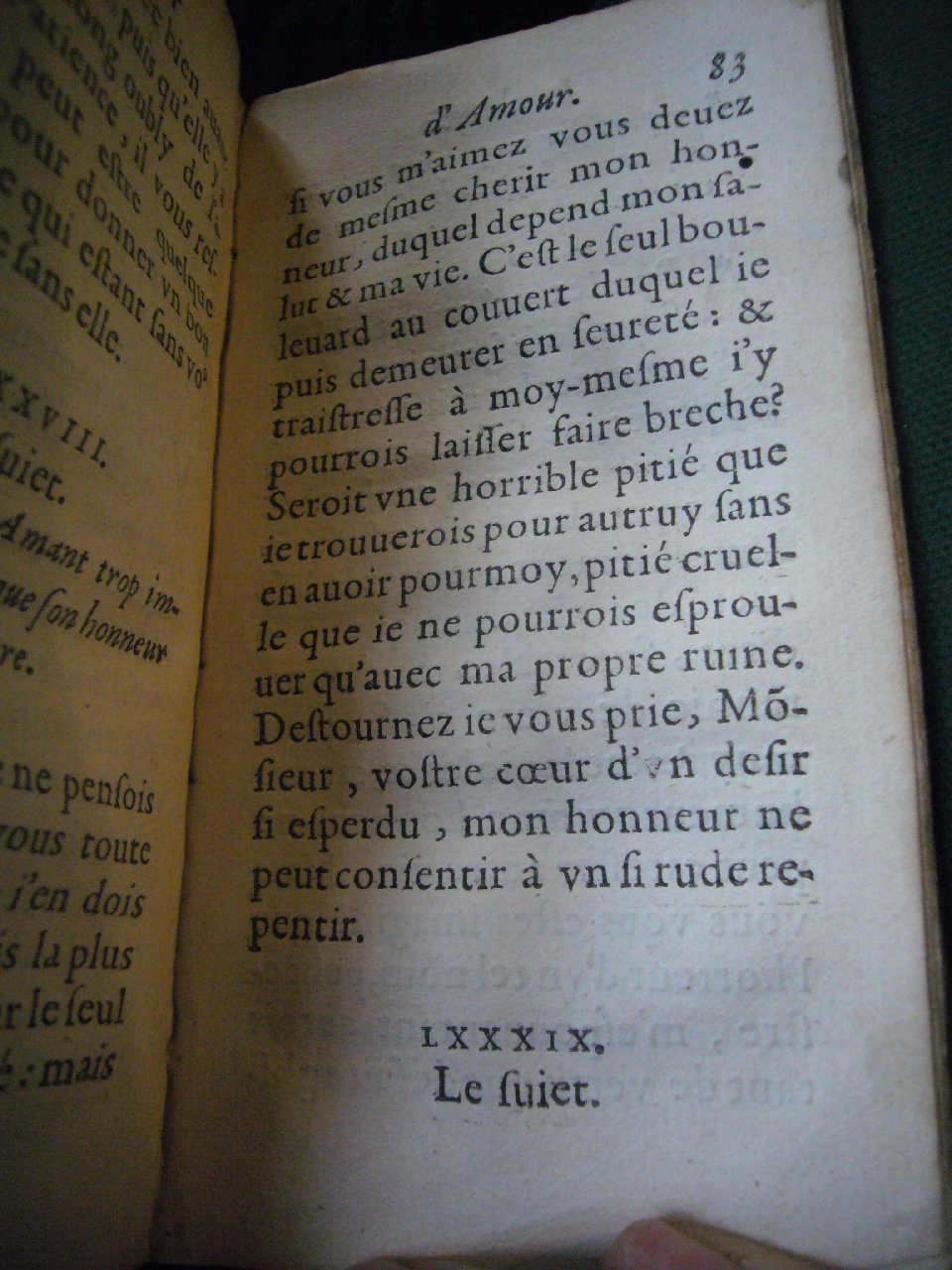 1597 - Matthieu Guillemot - Trésor d’amour - BnF Arsenal