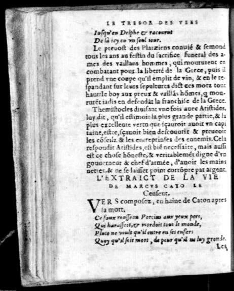 1574 - Benoît Rigaud - Trésor des vies de Plutarque - Avignon 1574 - Benoît Rigaud - Trésor des vies de Plutarque - Avignon
