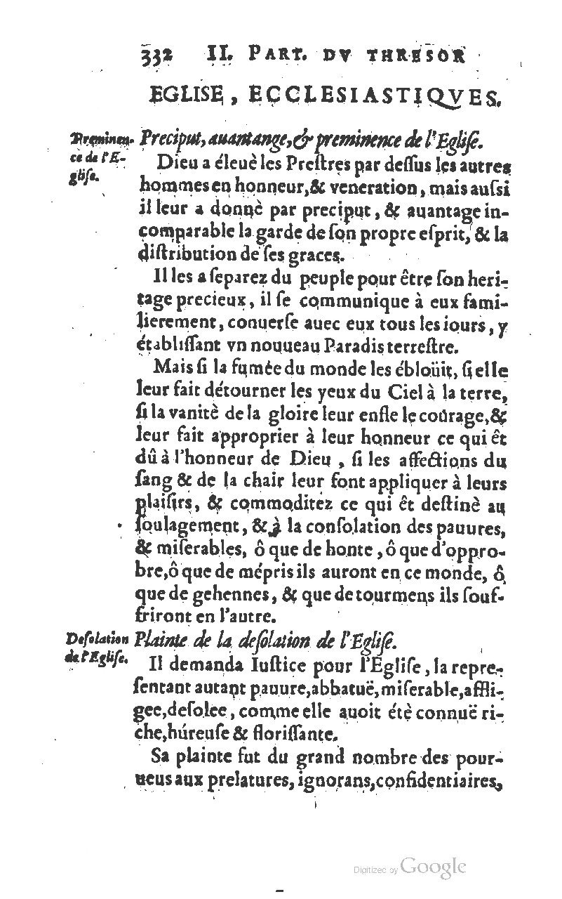 1610 - Louis Coste - Trésor de l’éloquence française (Seconde partie) - BM Lyon