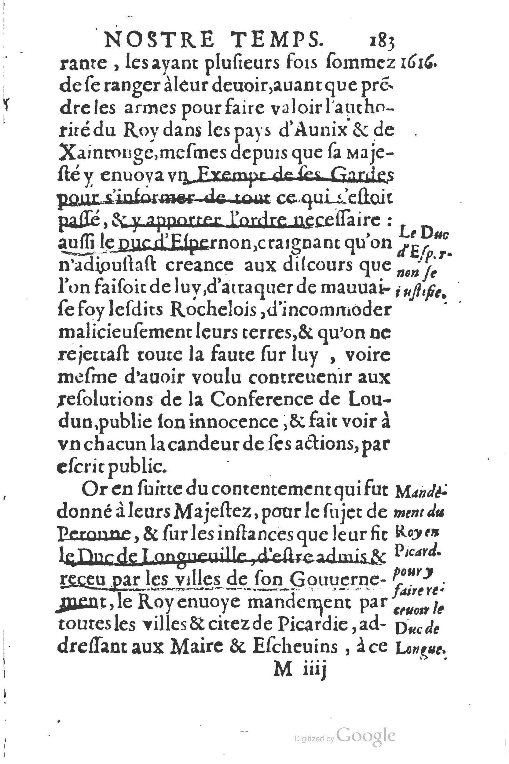 1626 - Joseph Bouillerot - Trésor de l’histoire générale de notre temps - BSB Munich