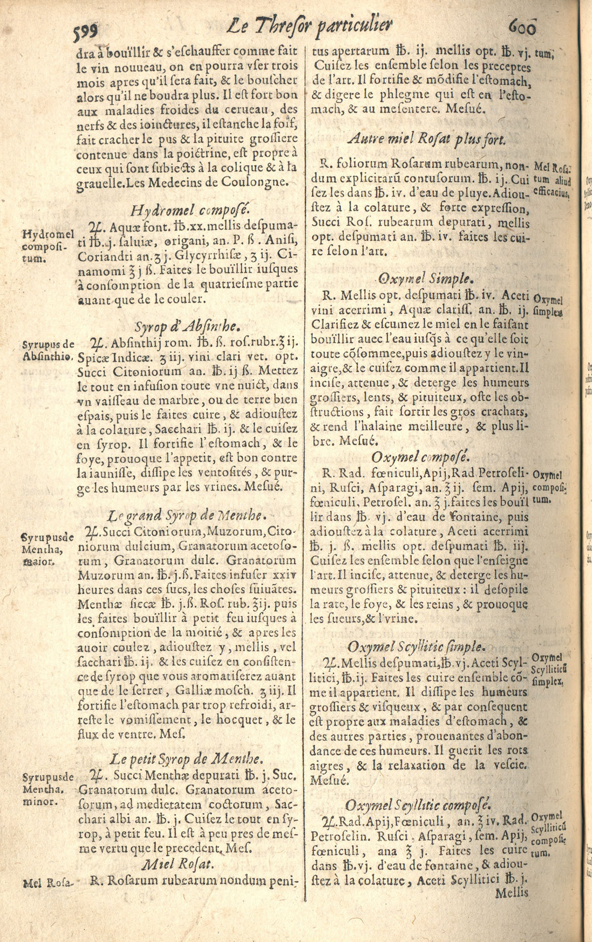 1610 - Étienne Gamonet - Grand Trésor ou dispensaire - CESR Tours