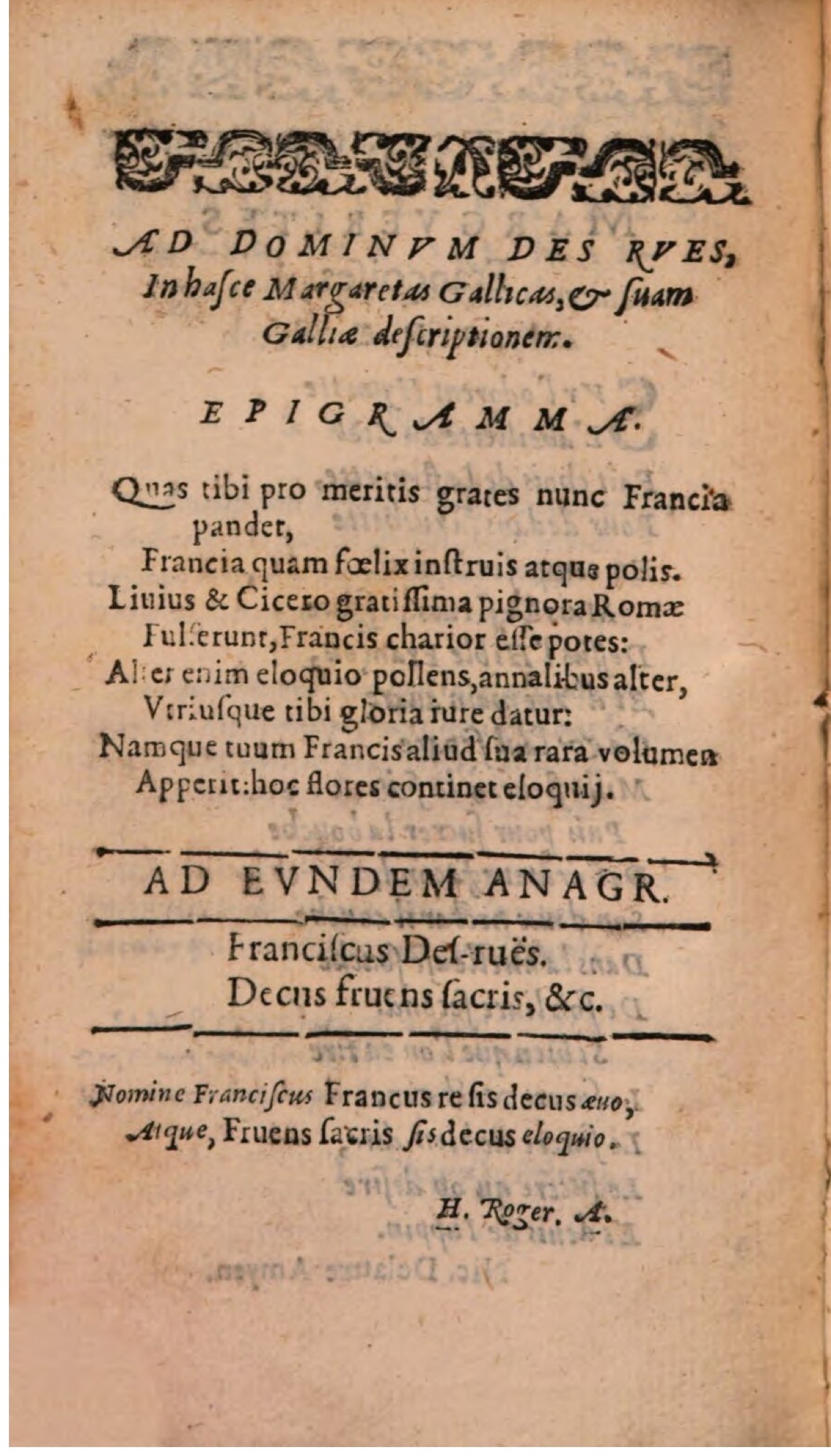 1608 - Théodore Reinsart - Les Marguerites françaises ou Trésor des Fleurs du bien-dire - BSB Munich