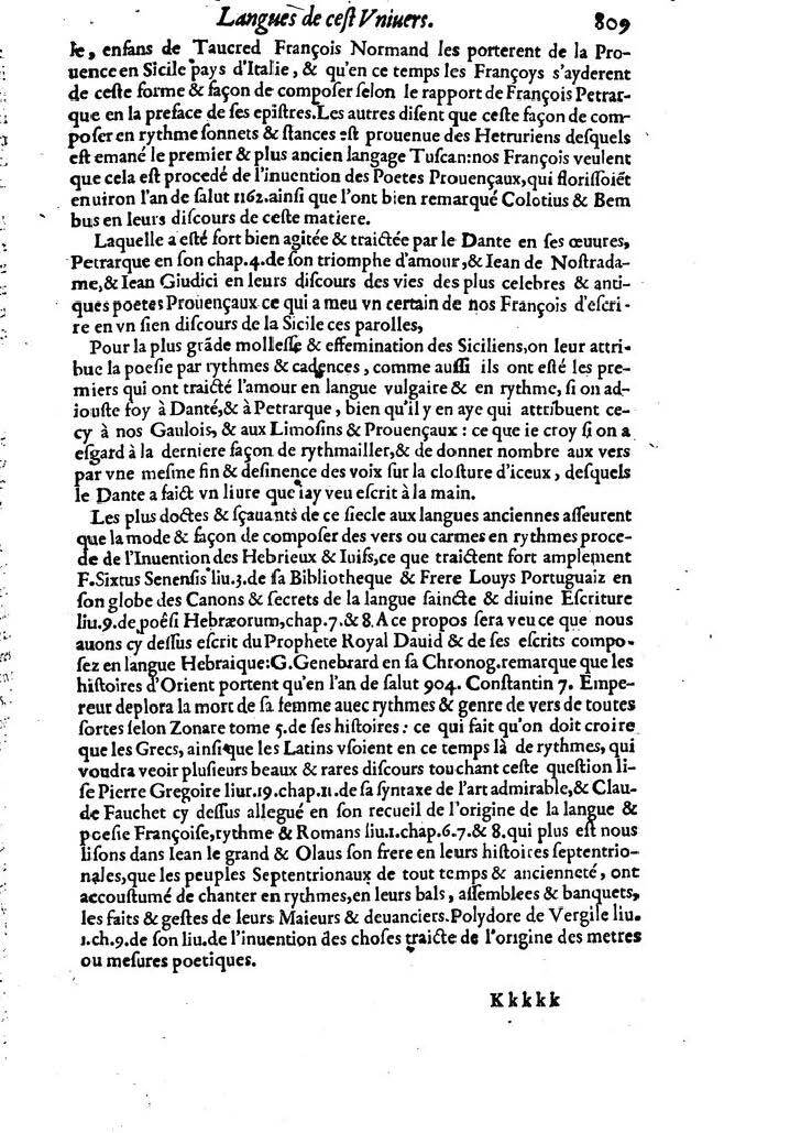 1613 - Matthieu Berjon - Trésor de l’histoire des langues de cet univers - BM Lyon