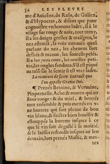 1586 - Benoît Rigaud - Trésor des fleurs et secrets de médecine - Université Paris Cité