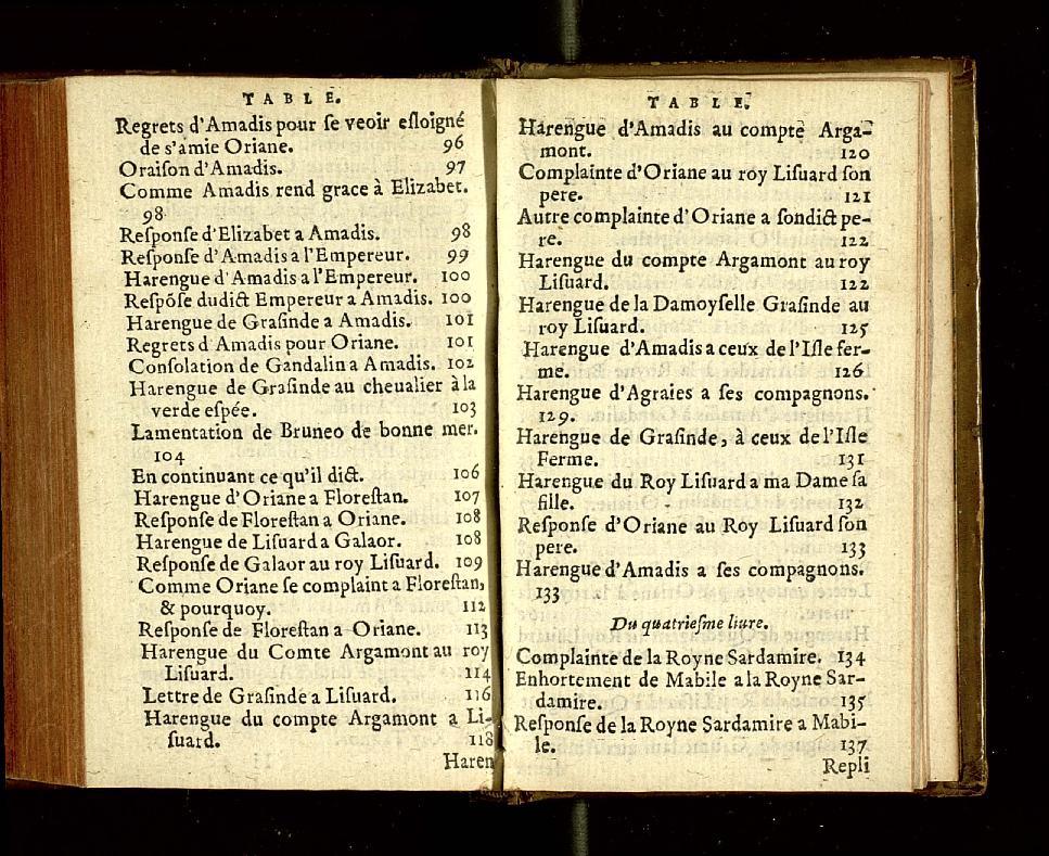 1571 - François Durelle et Benoît Rigaud - Trésor des Amadis - RAE Madrid 1571 - François Durelle et Benoît Rigaud - Trésor des Amadis - RAE Madrid