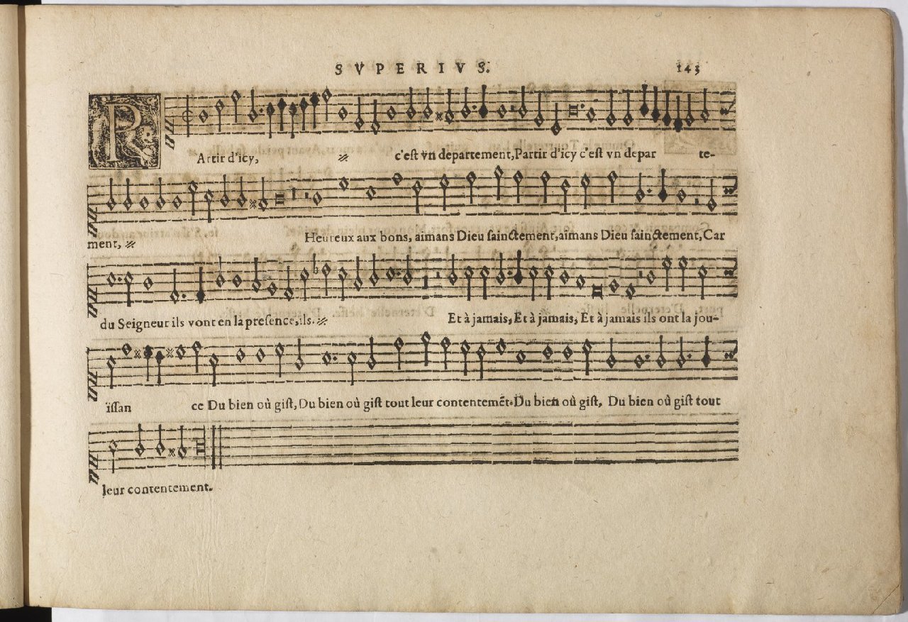 1594 - Paul Marceau - Trésor de musique d&#039;Orlande de Lassus, Superius, Bassus, Tenor, Quinta pars - BnF