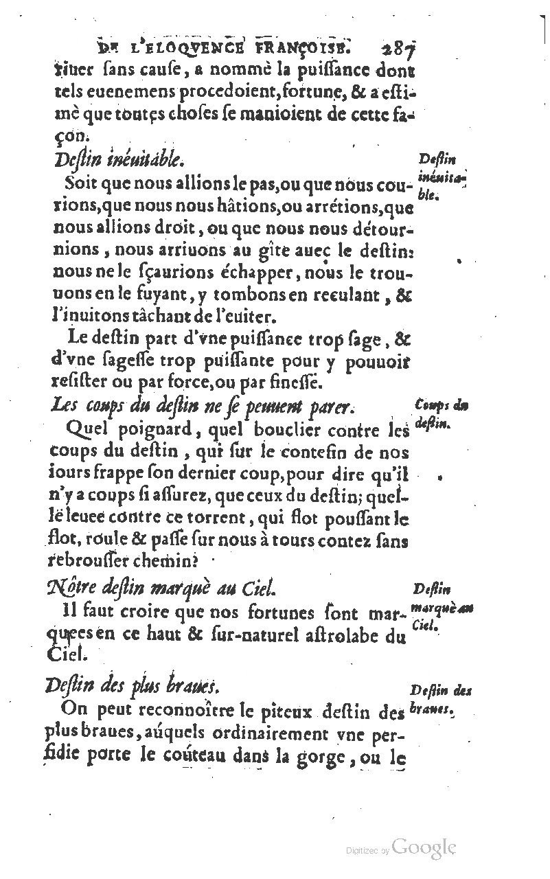 1610 - Louis Coste - Trésor de l’éloquence française (Seconde partie) - BM Lyon