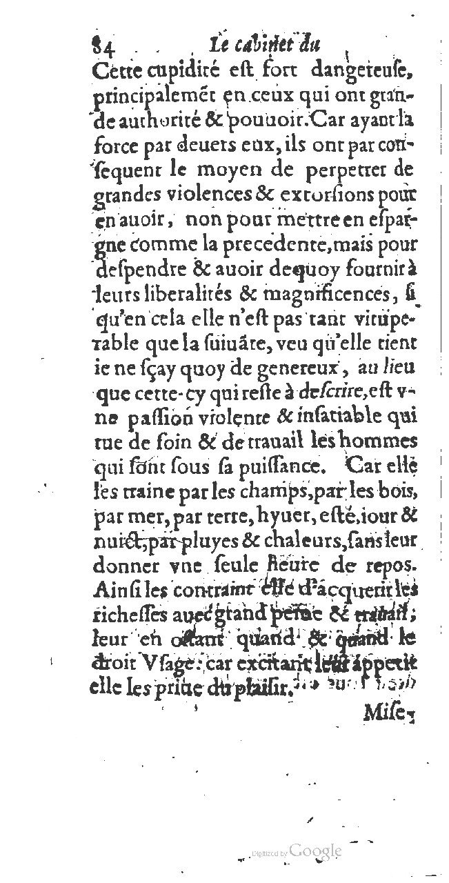 1615 - François Le Fèvre - Cabinet du vrai trésor - BCU Lausanne