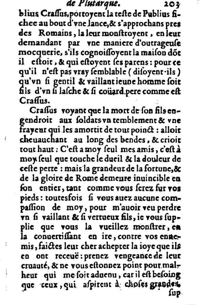 1611 - Pierre Rigaud - Trésor des vies de Plutarque - BM Lyon
