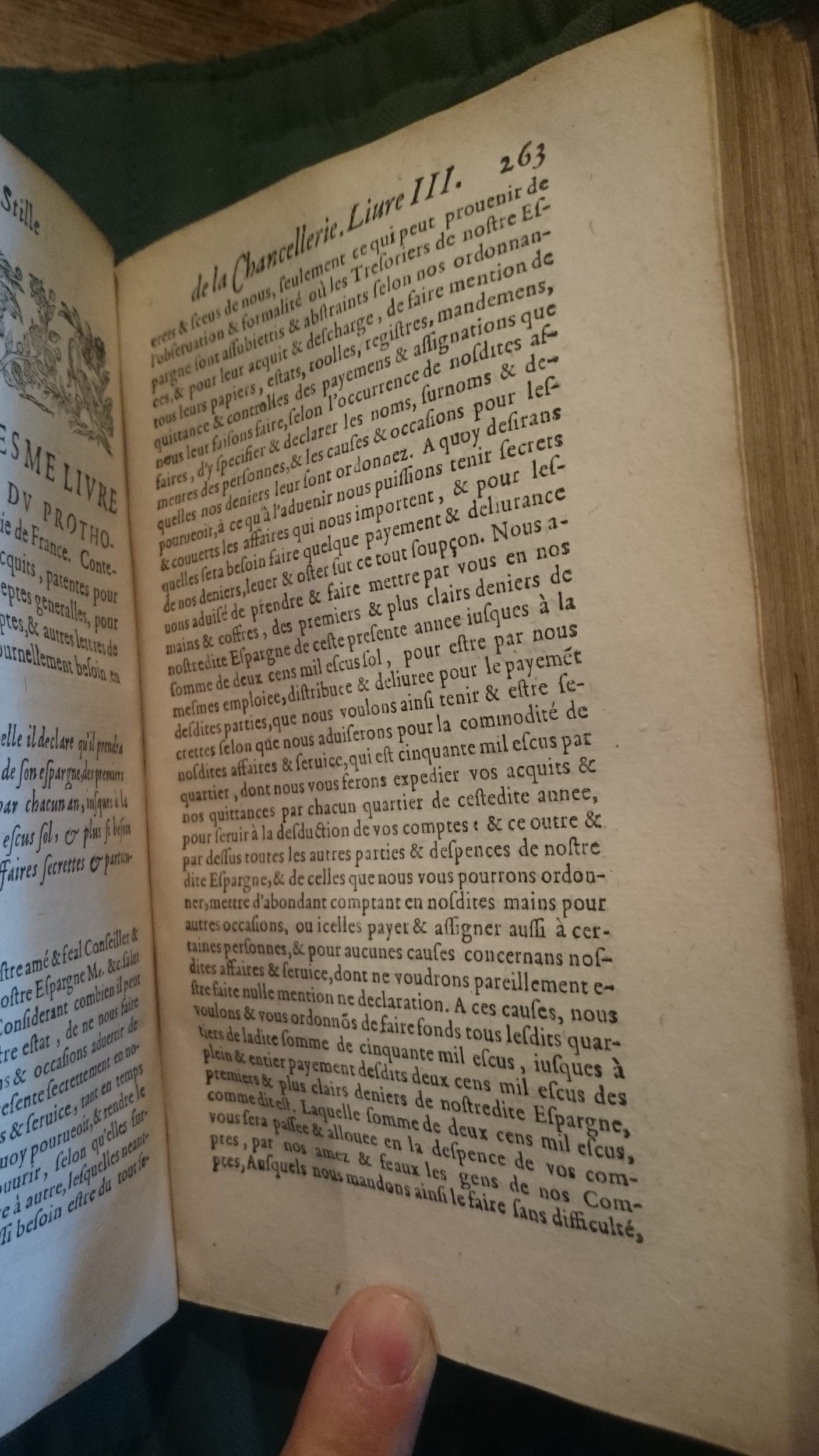 1599 - Abel Langelier - Trésor du nouveau style et protocole de chancellerie - BnF