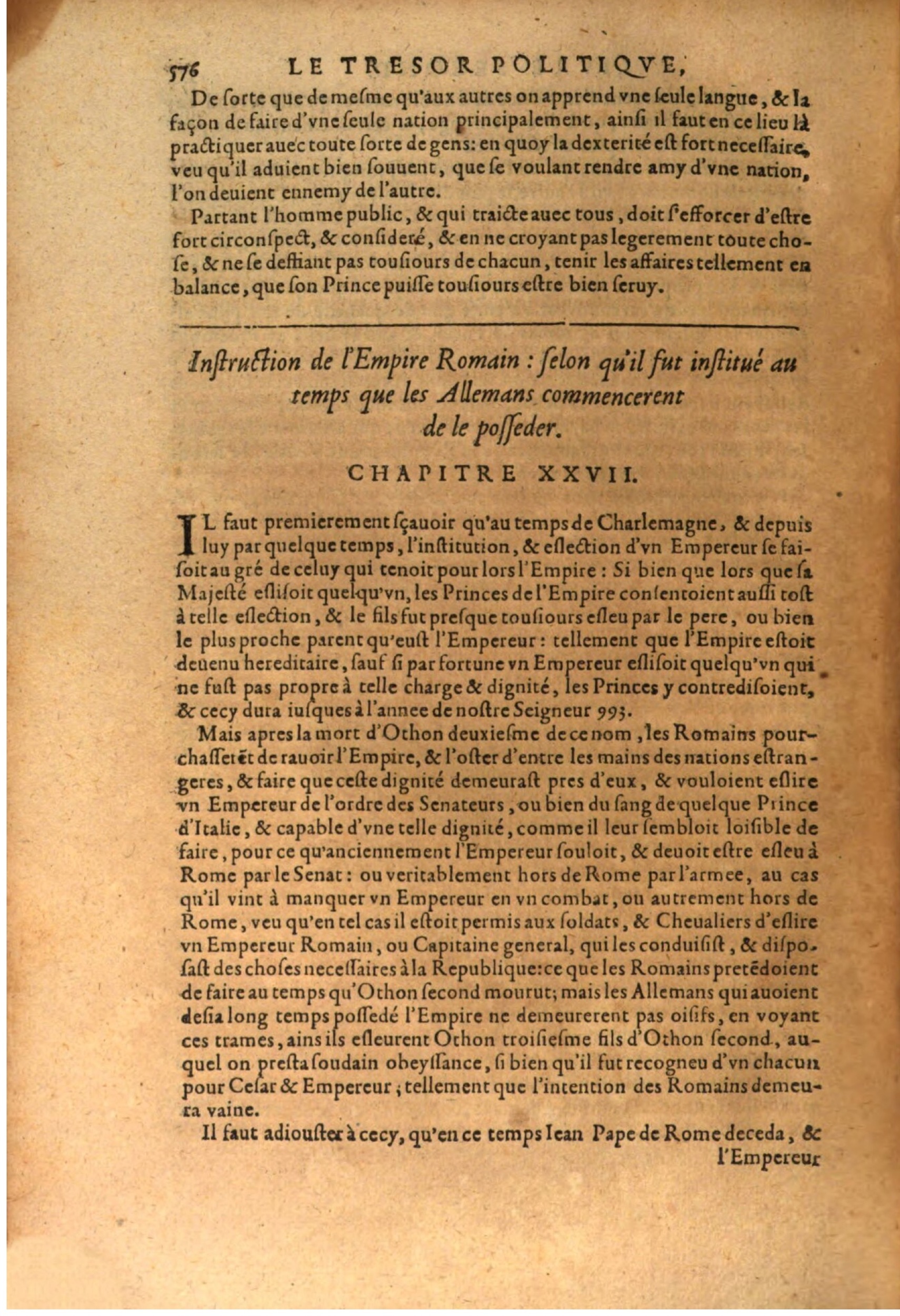 1611 - Pierre Chevalier - Trésor politique - BSB Munich 1611 - Pierre Chevalier - Trésor politique - BSB Munich