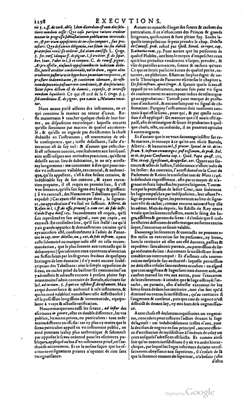 1629 - Veuve Nicolas Buon - Trésor du droit français (21754 T. 1) - BM Lyon 1629 - Veuve Nicolas Buon - Trésor du droit français (21754 T. 1) - BM Lyon
