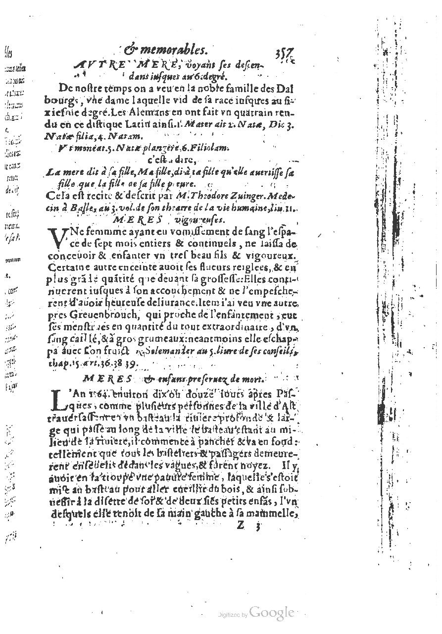 1610 - Paul Marceau - Trésor d’histoires admirables et mémorables - BSB Munich 1610 - Paul Marceau - Trésor d’histoires admirables et mémorables - BSB Munich