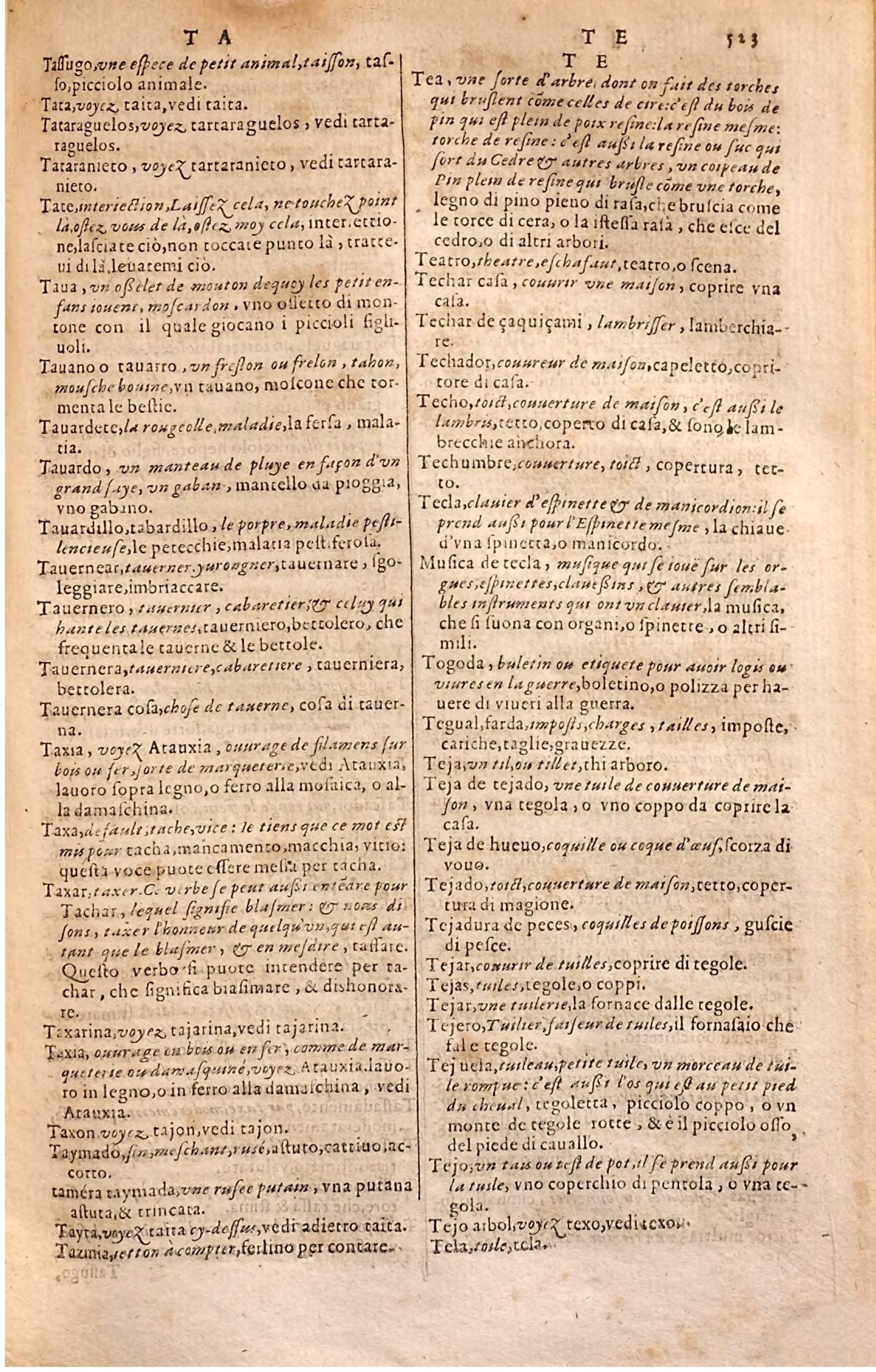 1627 - Jacques Crespin - Trésor des trois langues - Regensburg