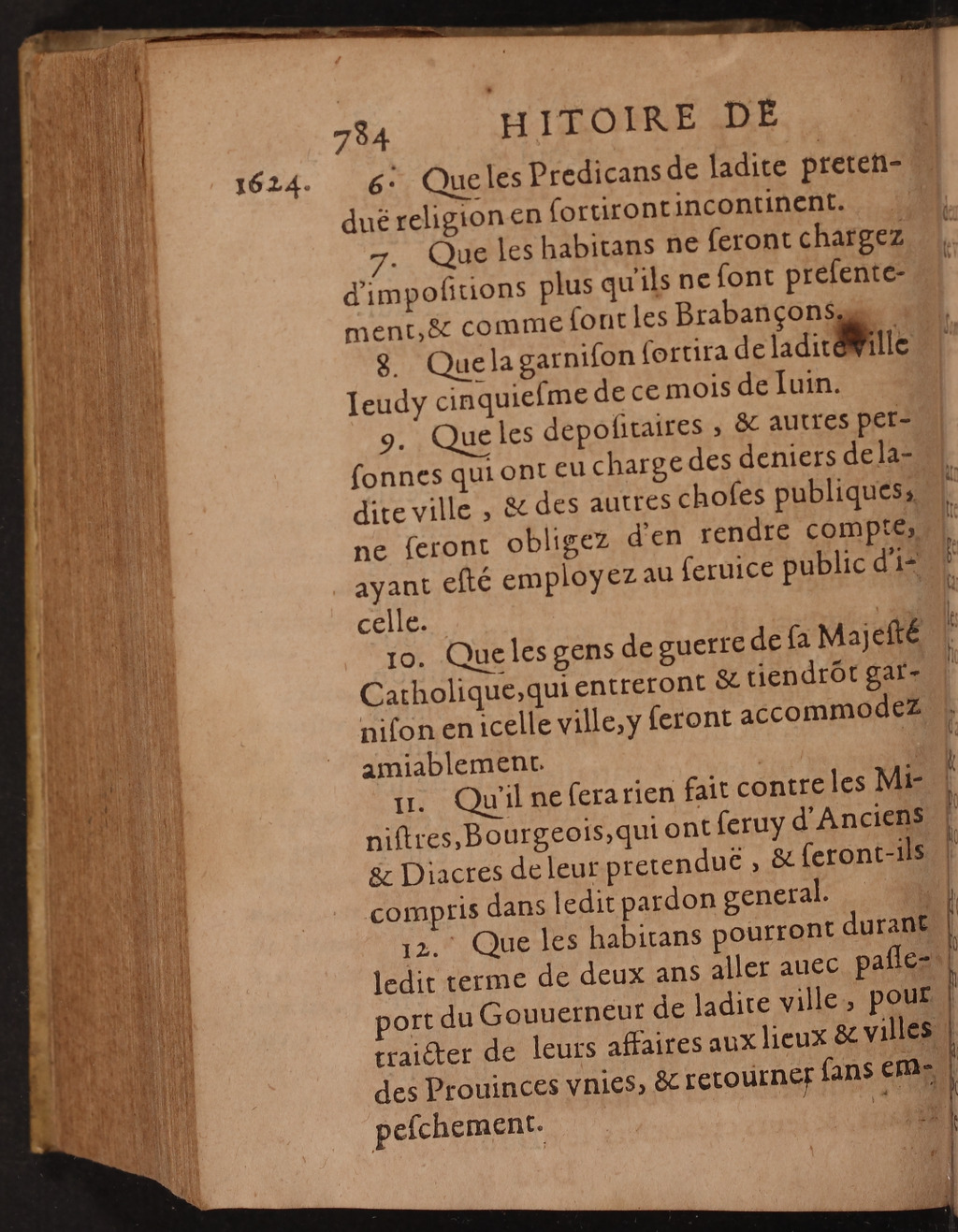 1626 - Joseph Bouillerot - Trésor de l’histoire générale de notre temps - BnF Arsenal
