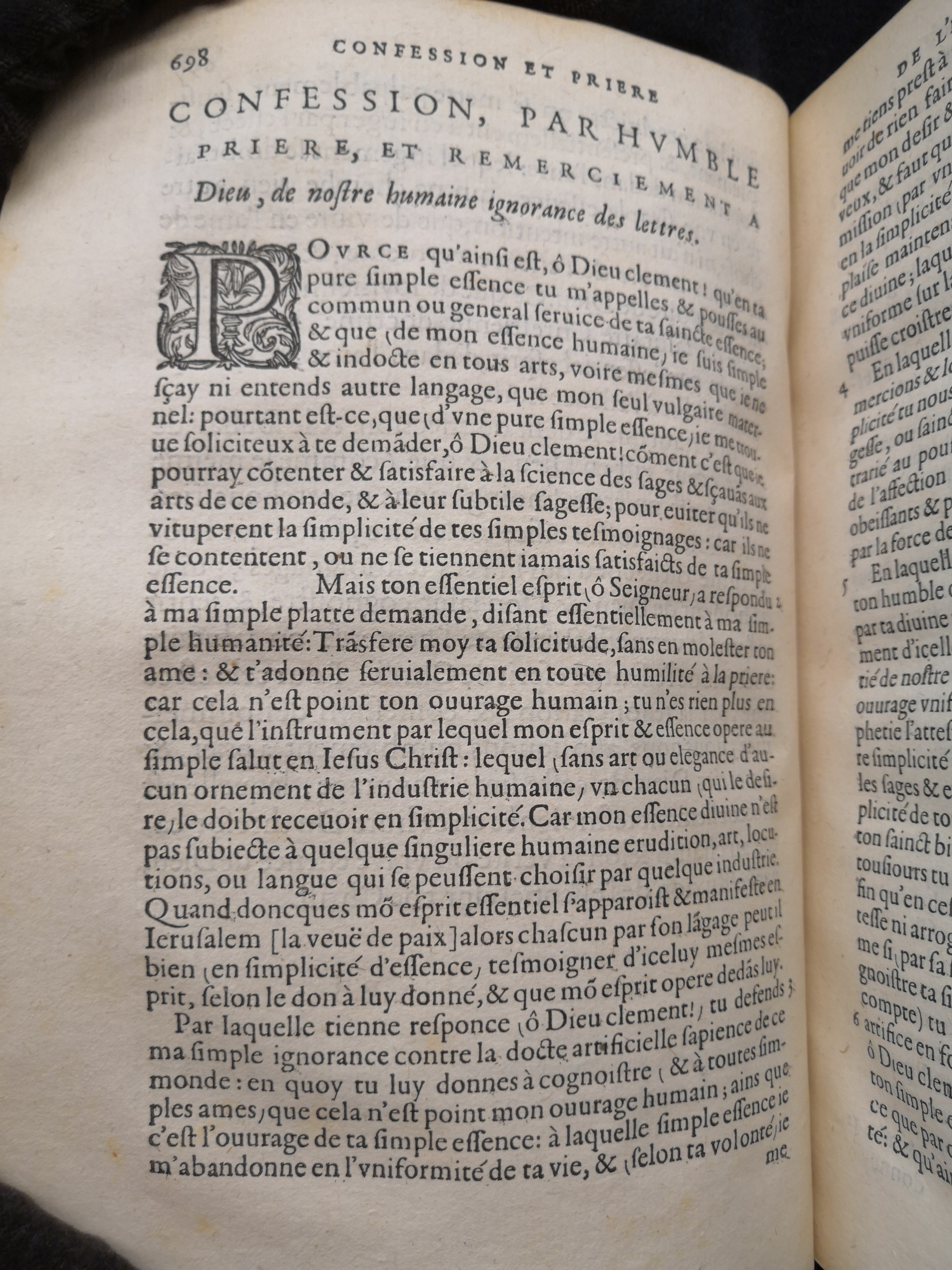 1581c. - Christophe Plantin - Le Livre des témoignages du Trésor caché au champ (Livres 2, 4, 6 et 7) - Anvers Musée Plantin Moretus