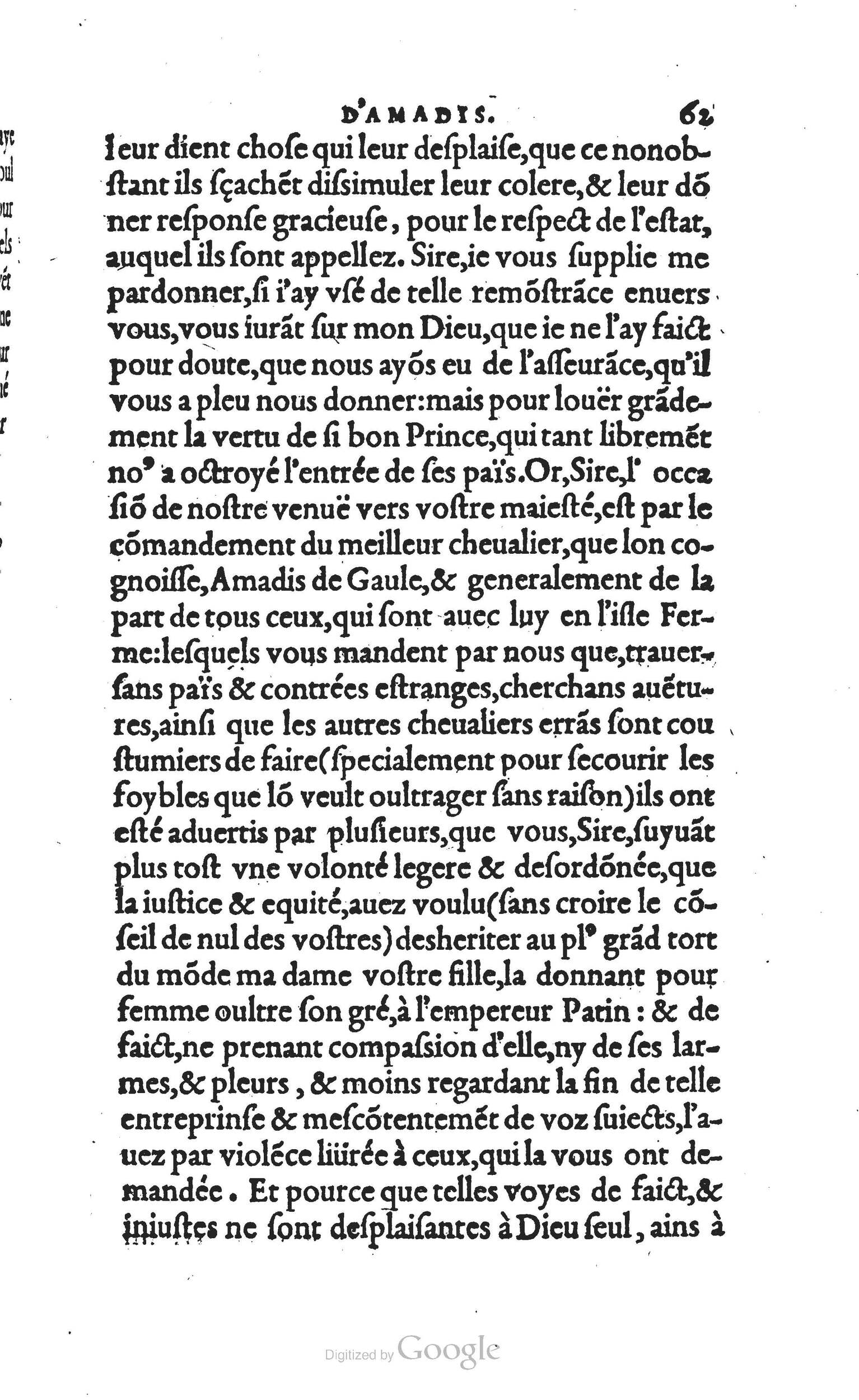 1560 - Vincent Sertenas et Gilles Robinot - Trésor des Amadis - British Library